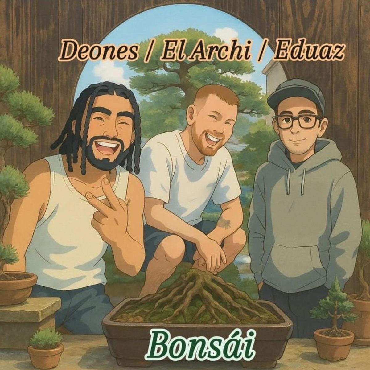 Bonsai (feat. Deones is flying & Eduaz) - Single by El Archi album cover