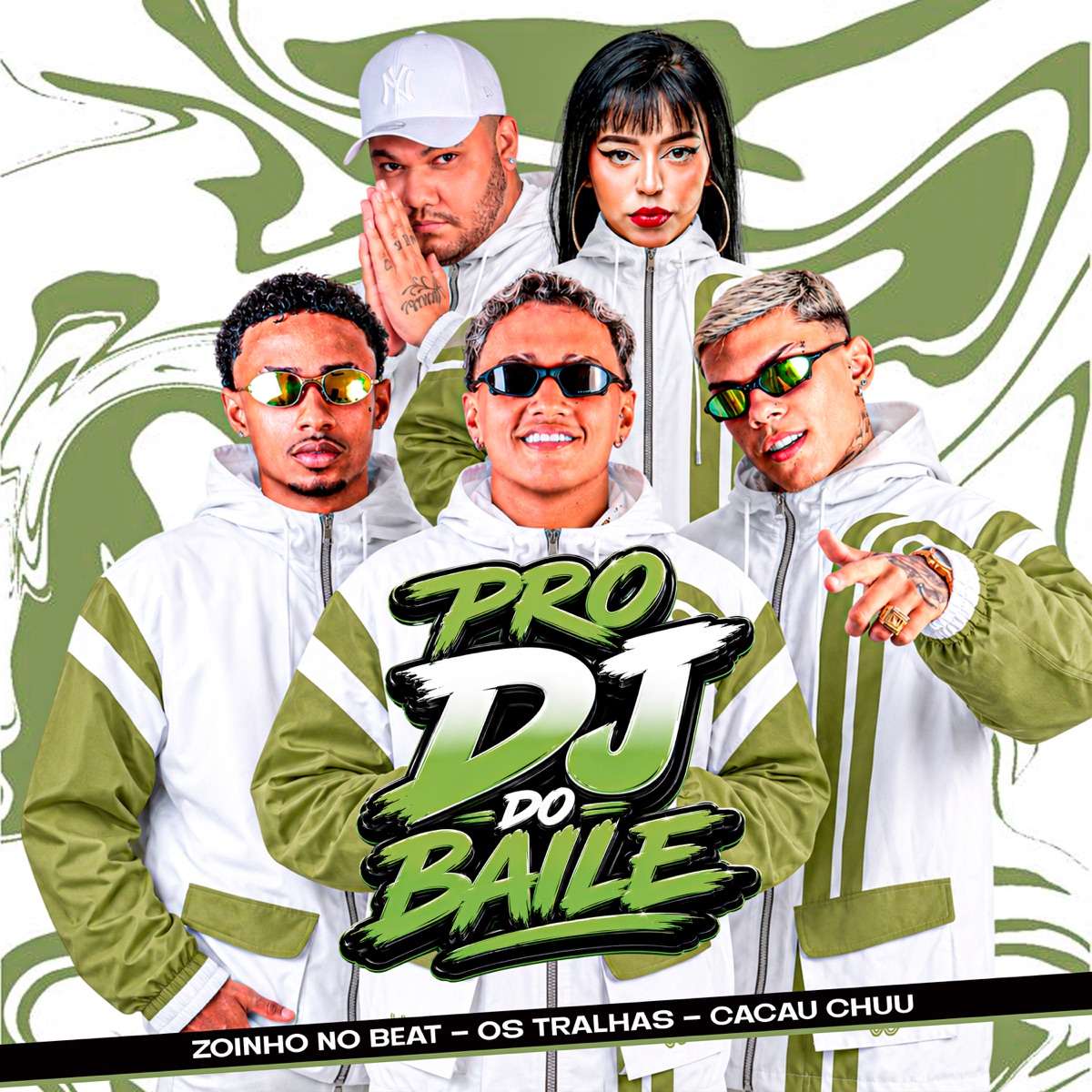 Pro Dj do Baile - Single by Os Tralhas & Cacau Chuu album cover