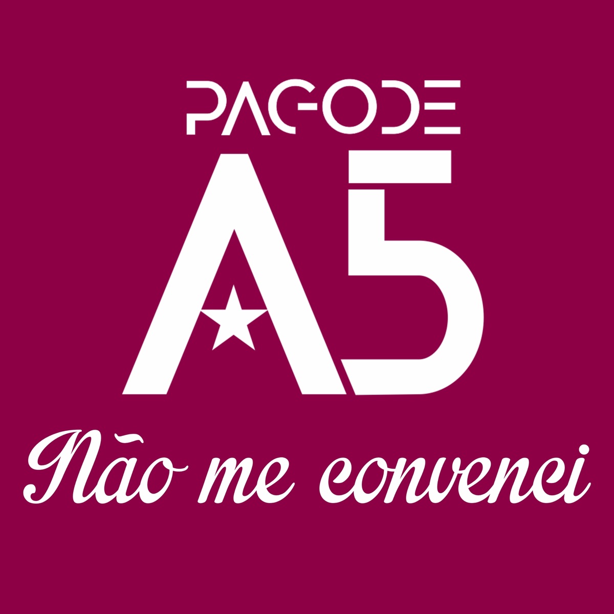 Não Me Convenci - Single by Pagode A5 album cover