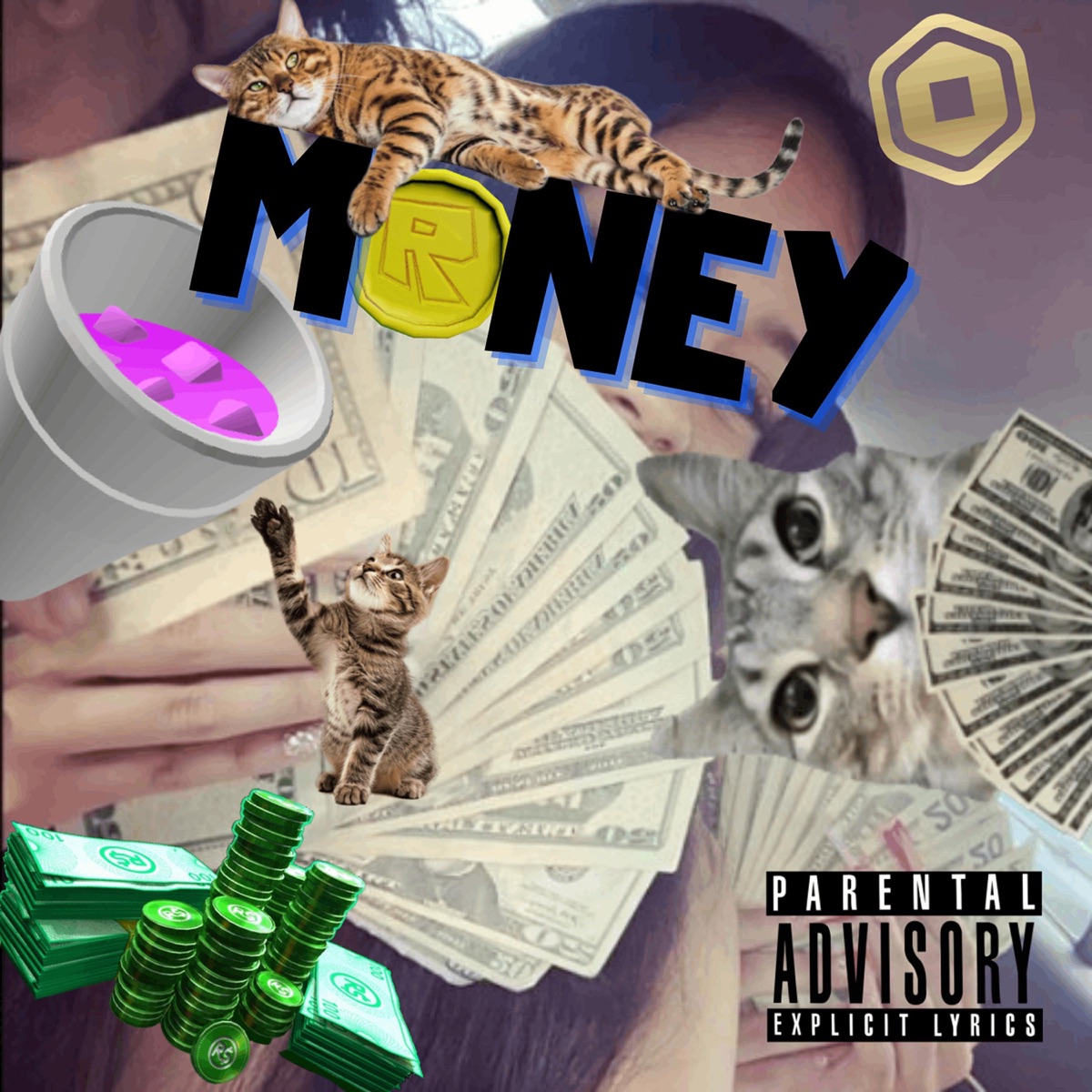 MON€YCASH (feat. youngestAlan) - Single by goatedAdi, swaggyAlan & IcySnow album cover