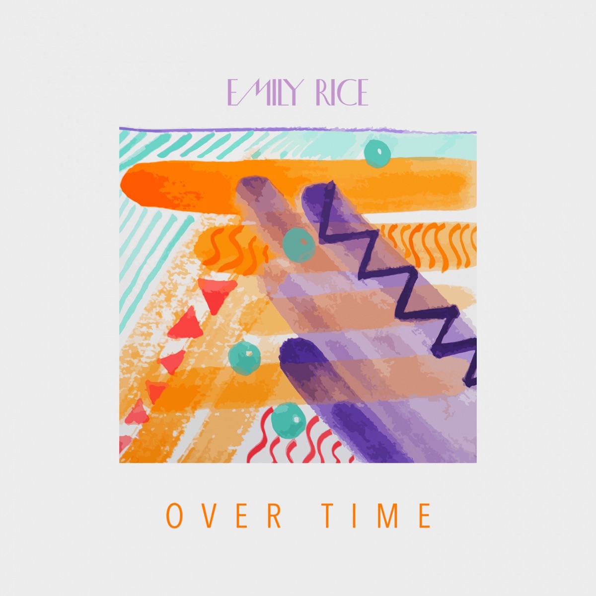 Over Time - Single by Emily Rice album cover