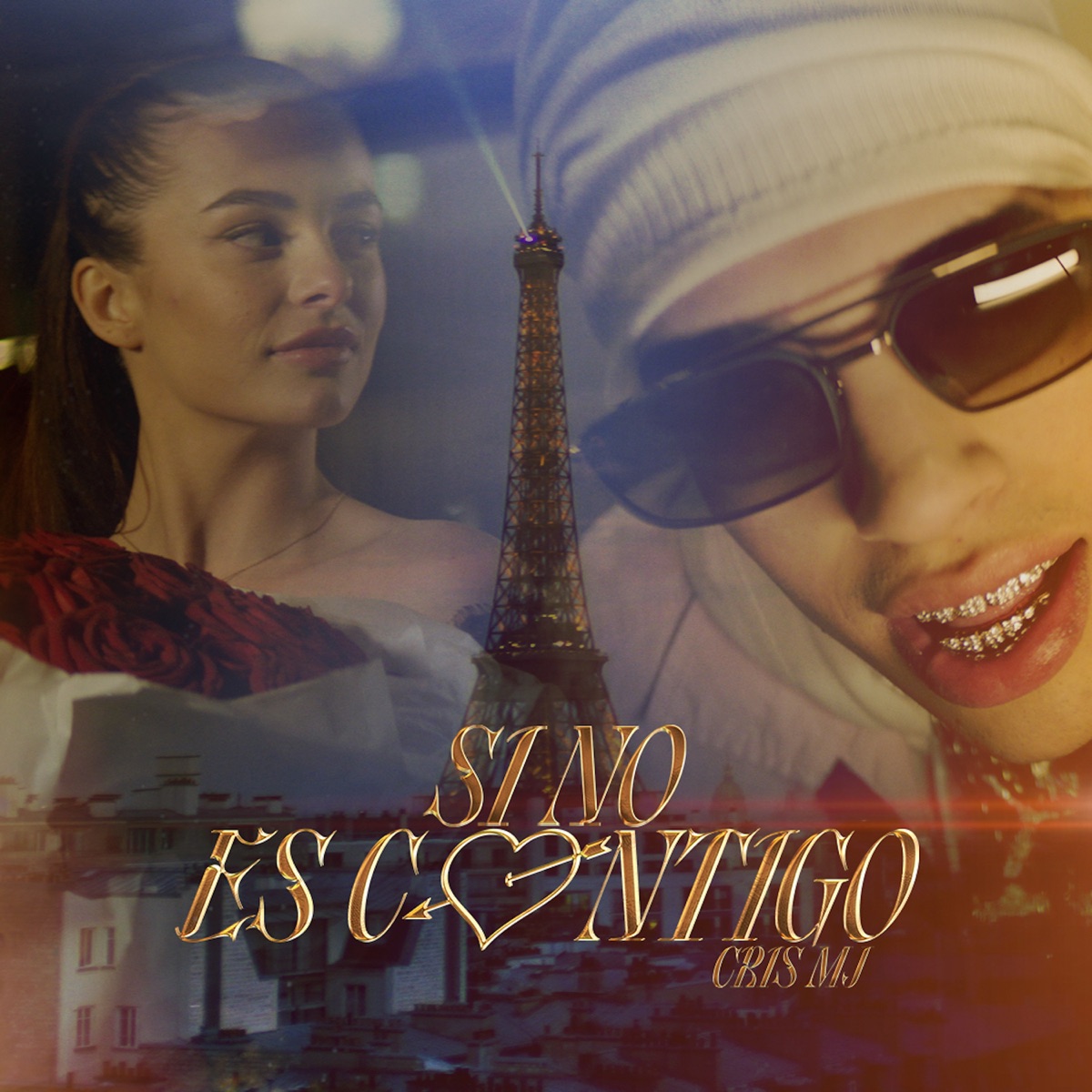 SI NO ES CONTIGO - Single by Cris MJ album cover