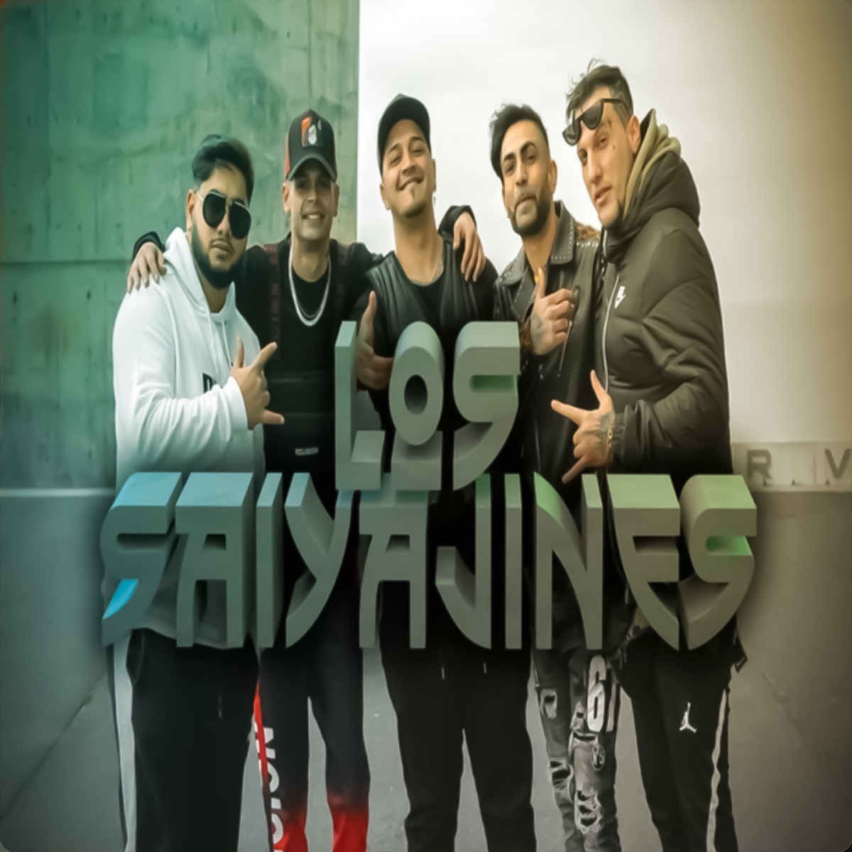 Los Saiyajines (feat. Layter & Gipsy Atg) - Single by Pakito El Nely, Daviles De Novelda & Flowzeta album cover