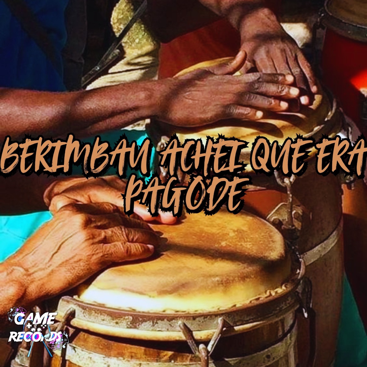 Berimbau Achei Que Era Pagode - Single by Dj Henrique 019, Mc Priscila & Game Records album cover