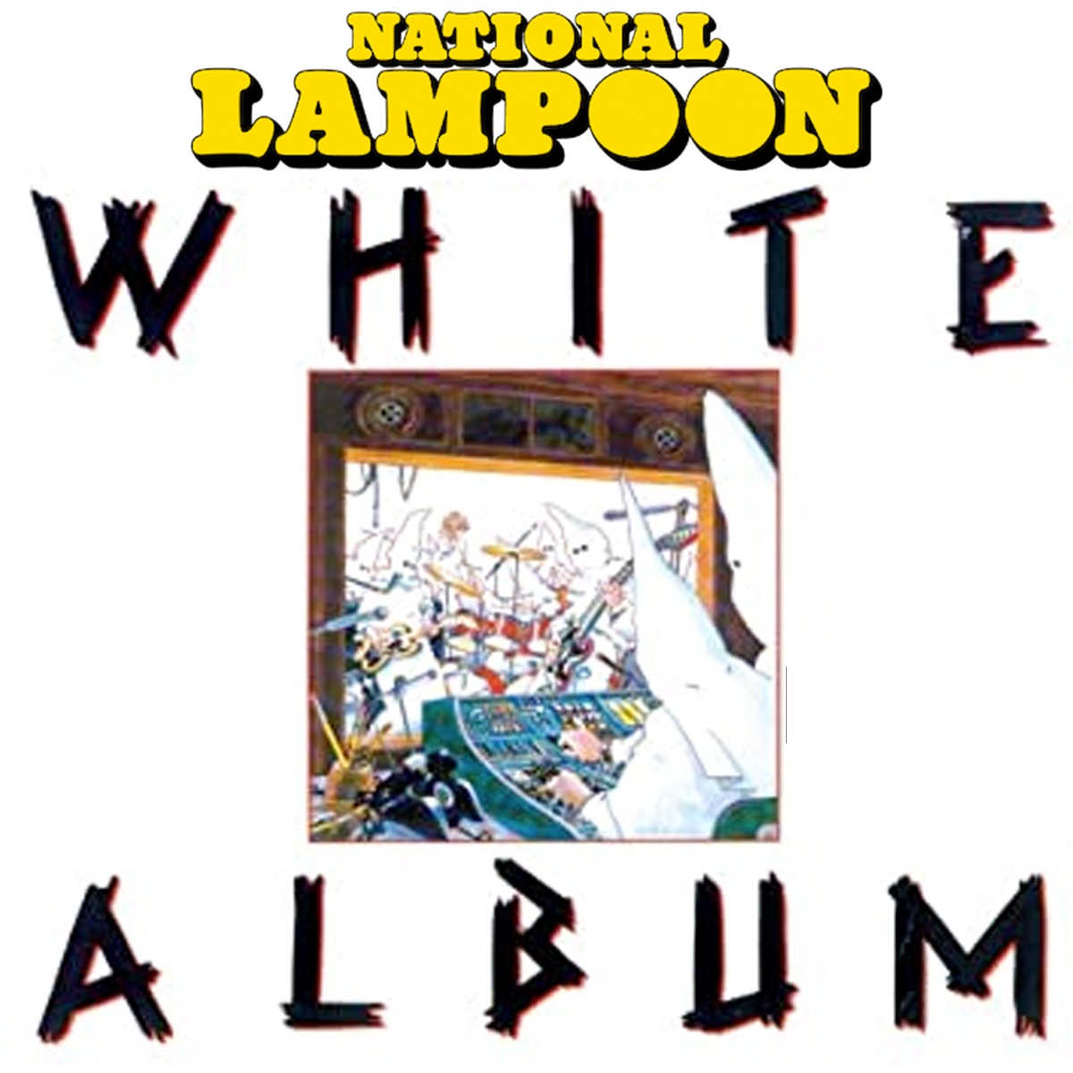 National Lampoon White Album by Chevy Chase album cover