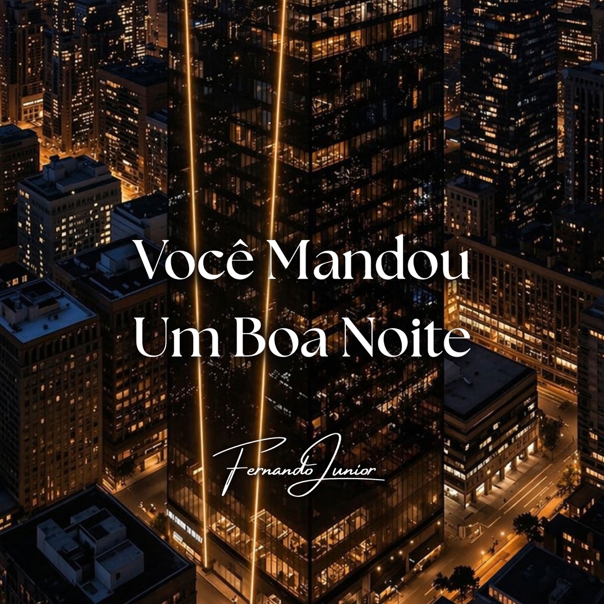 Você Mandou um Boa Noite - Single by FERNANDO JUNIOR album cover