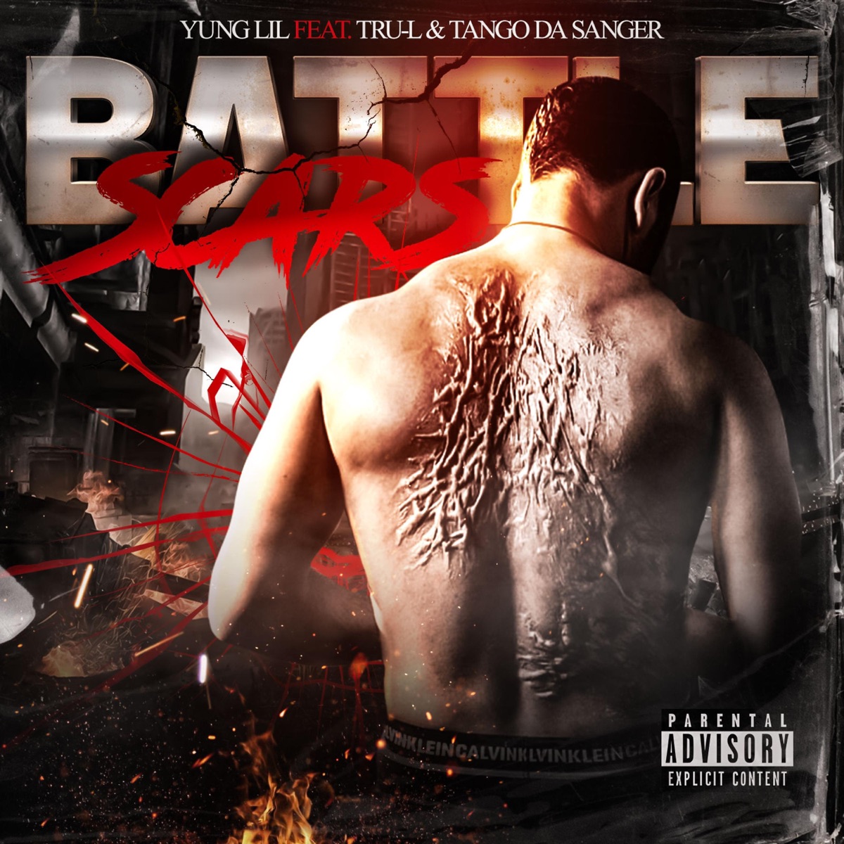 Battle Scars (feat. Tru-L & Tango Da Sanger) - Single by Yung Lil album cover