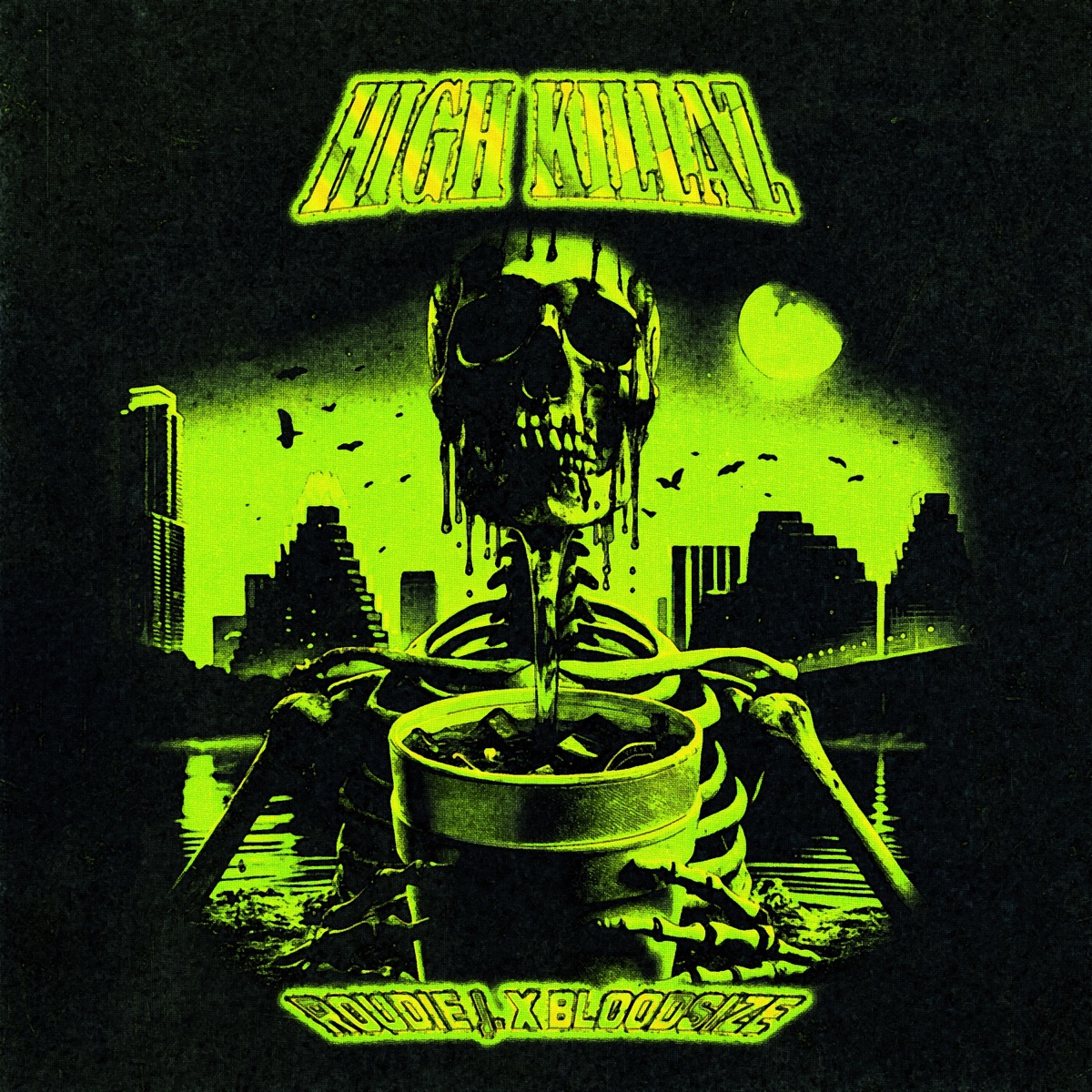 HIGH KILLAZ - Single by Roudie J. & BLOODSIZE album cover