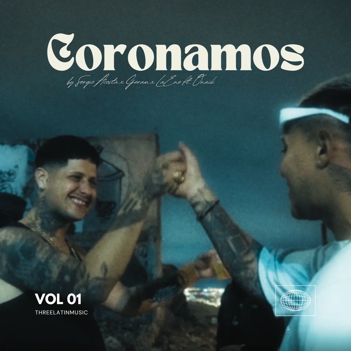Coronamos (feat. Onaik) - Single by Sergio Acosta, Geram & LAENE album cover
