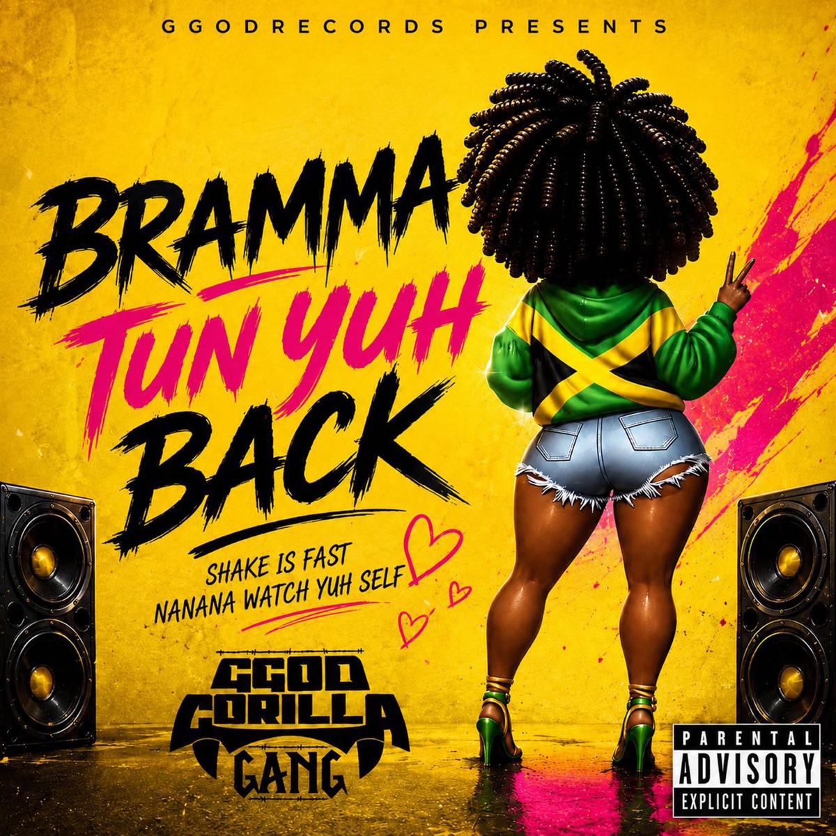 Tun Yuh Back - Single by Bramma album cover