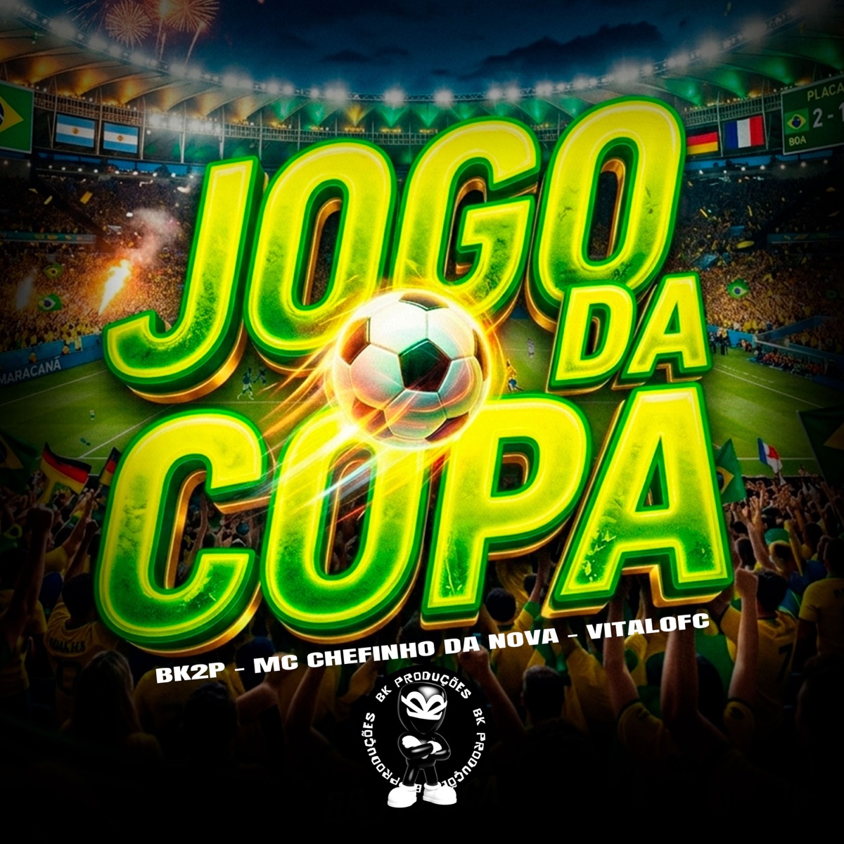 JOGO DA COPA - Single by BK2P, MC CHEFINHO DA NOVA, AllyOfc & Vitalofc album cover