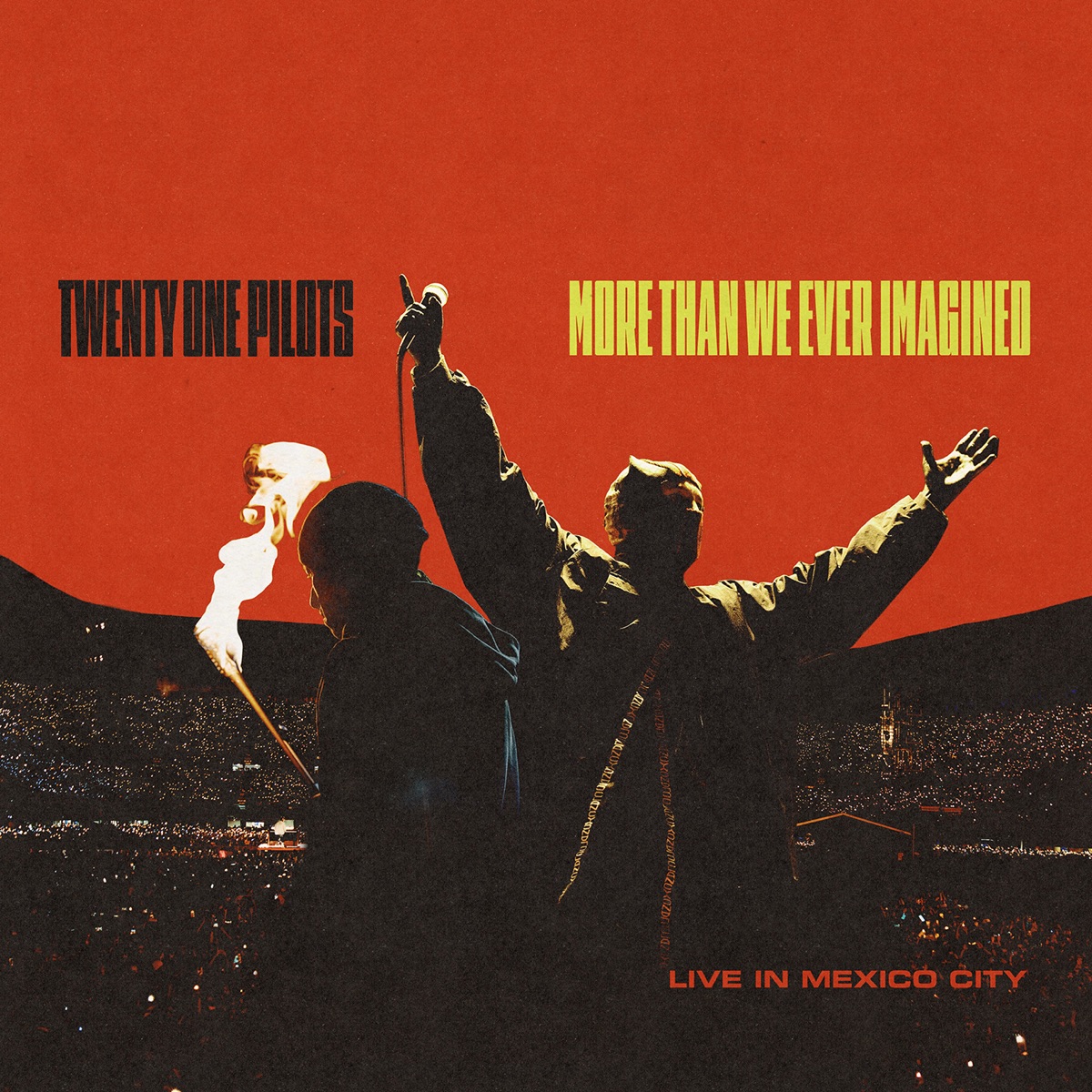 More Than We Ever Imagined (Live in Mexico City) by twenty one pilots album cover artwork