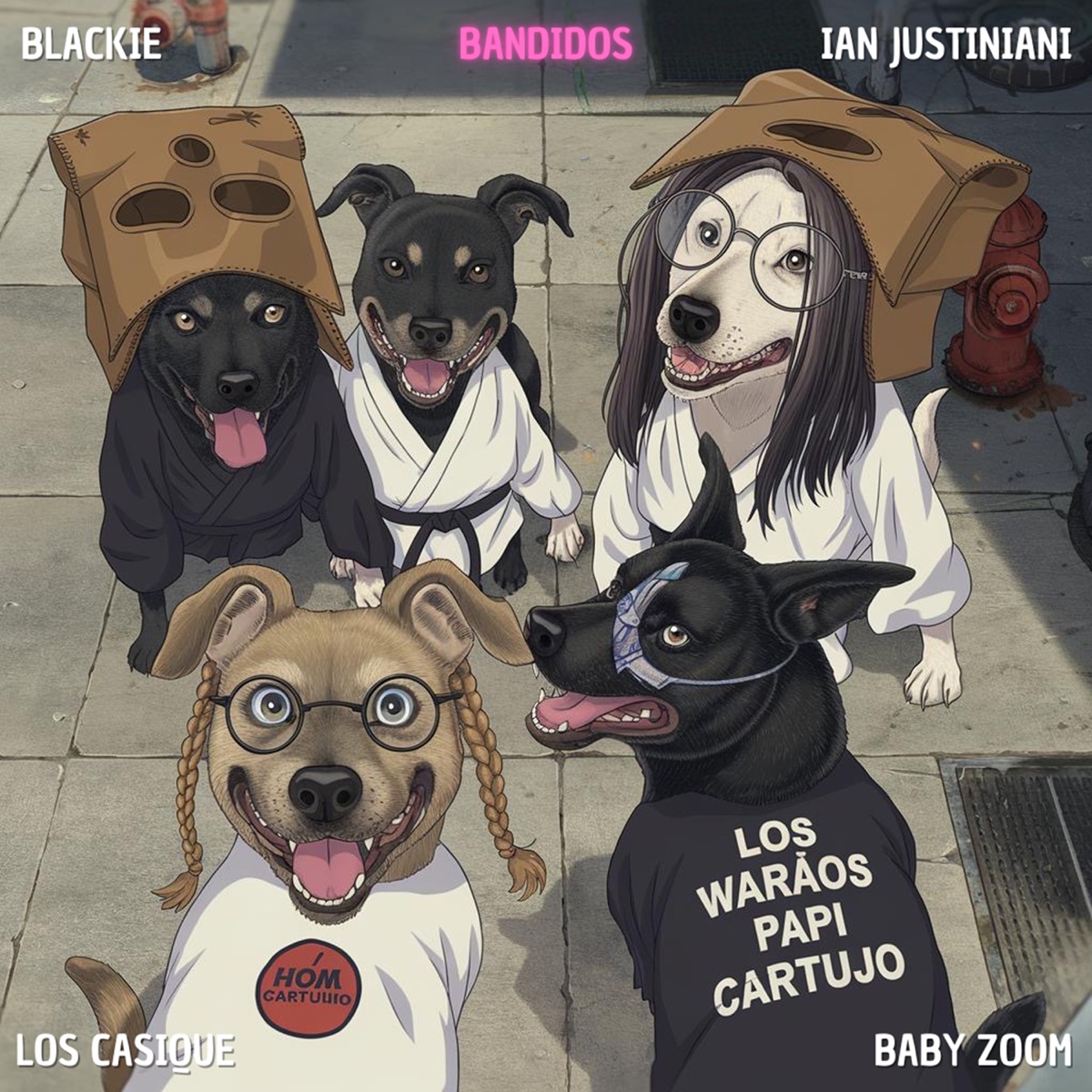 Bandido (feat. Los Casique) - Single by Baby Zoom, Ian Justiniani & Blackie BLK album cover