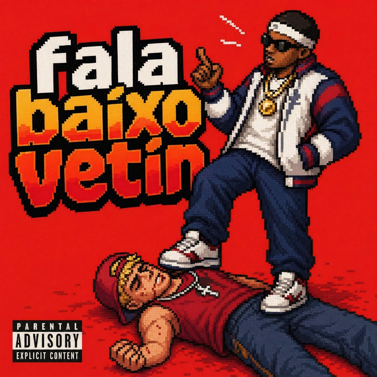 Fala Baixo Vetin - Single by Dom Melodia album cover