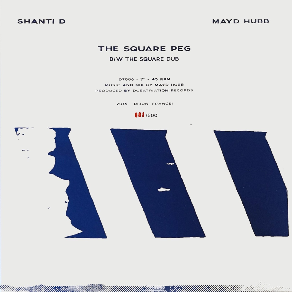 The Square Peg - Single by Maÿd Hubb & Shanti D album cover