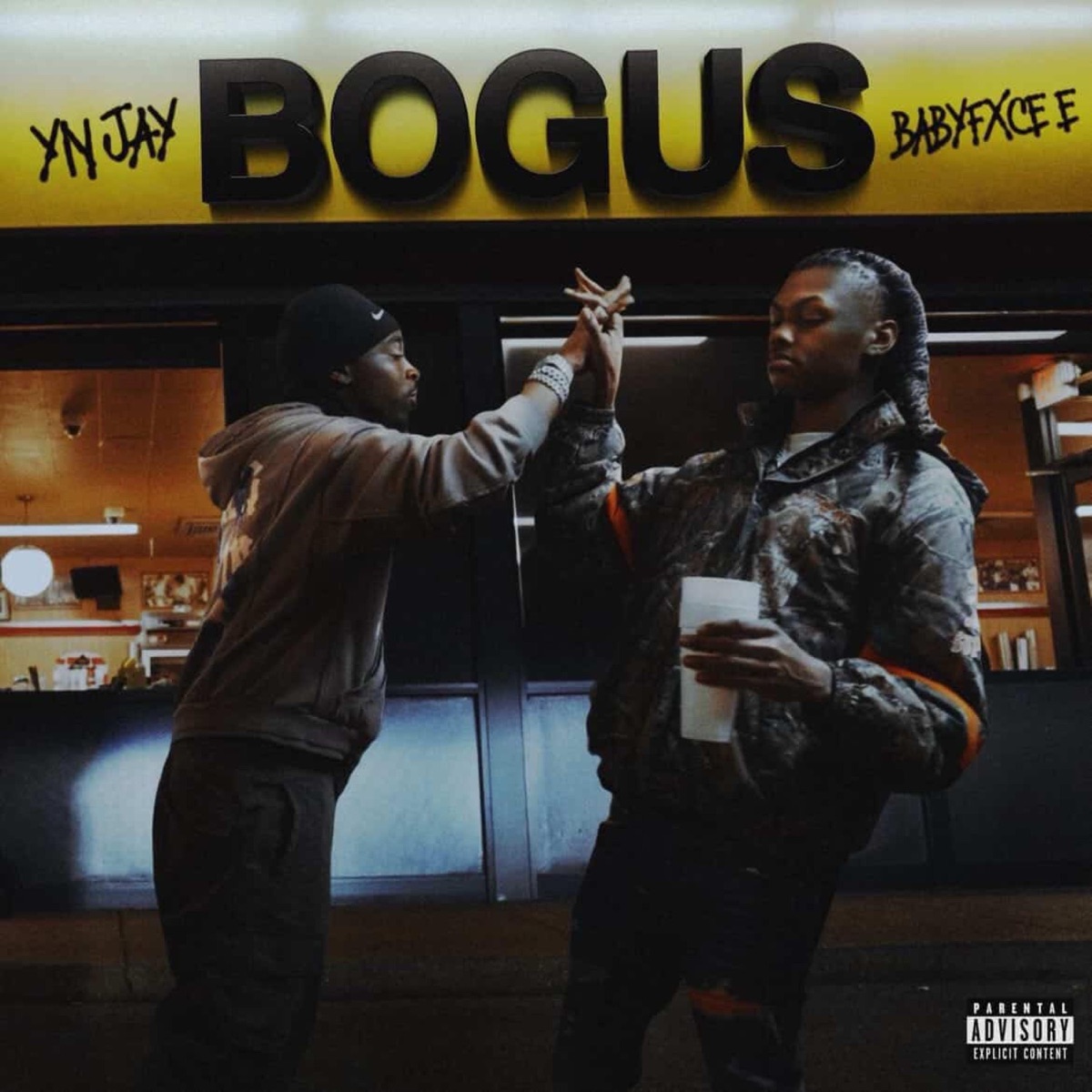 Bogus (feat. Babyfxce E) - Single by YN Jay album cover artwork