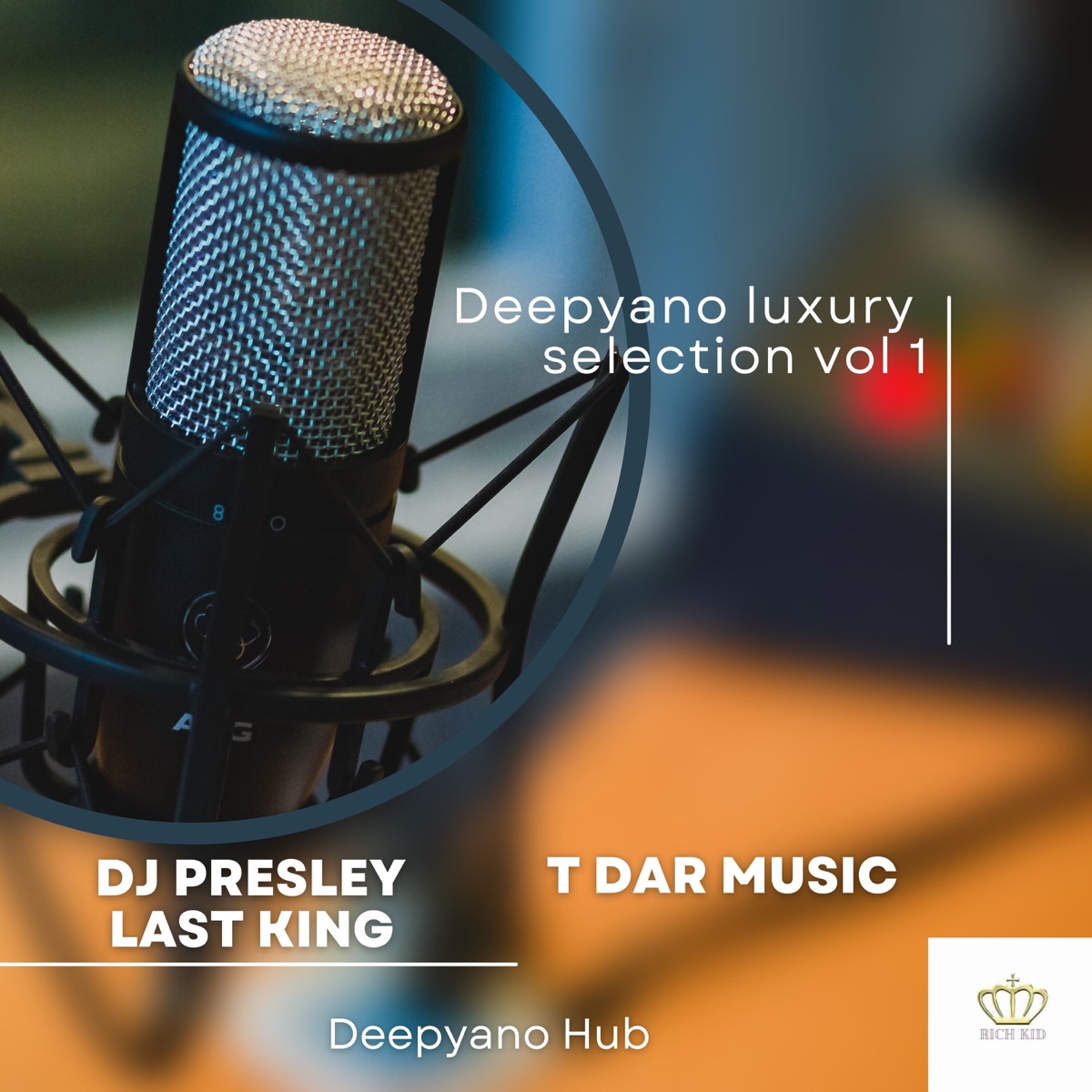 Deepyano Luxury Selection, Vol 1 by T dar Music, DJ Presley Last King & DJ Lukent SA album cover