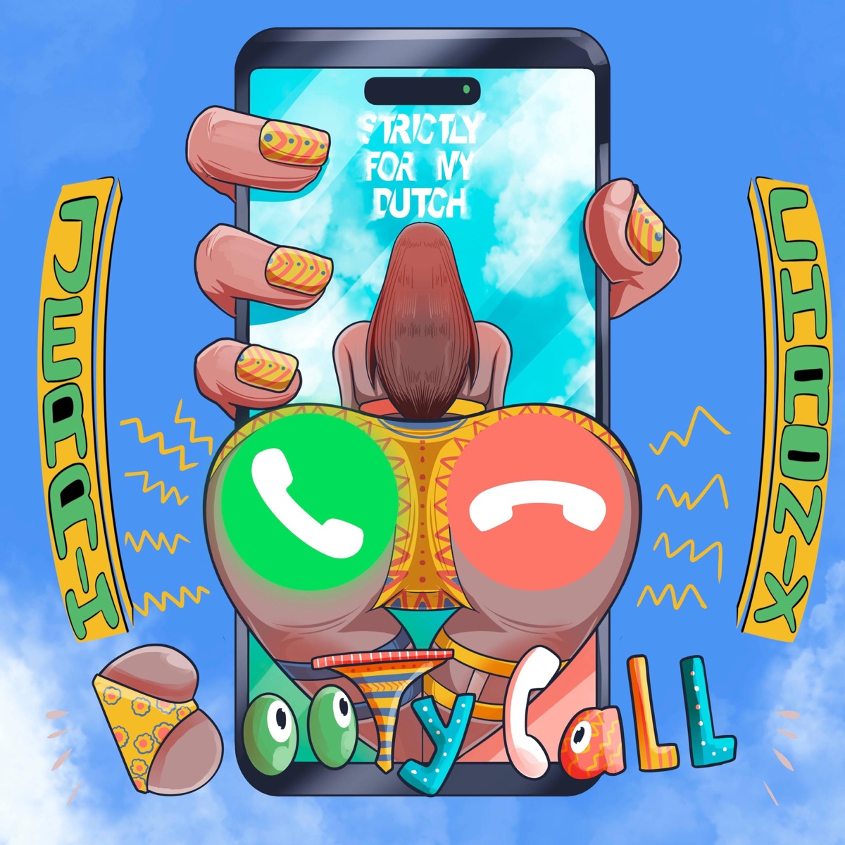 Bootycall - Single by Jerrih & Chronix album cover
