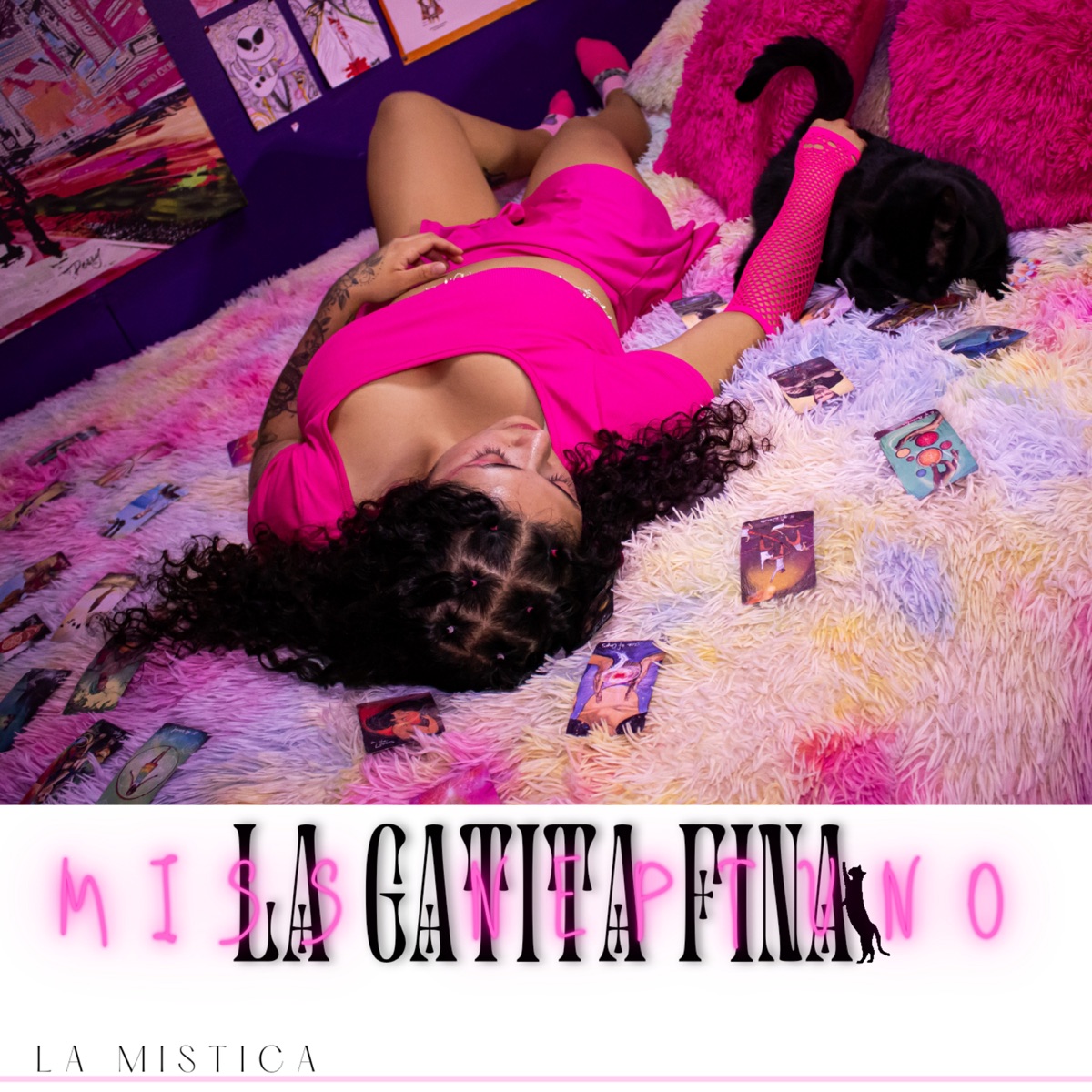 La Gatita Fina - Single by Miss Neptuno & La Mistica album cover