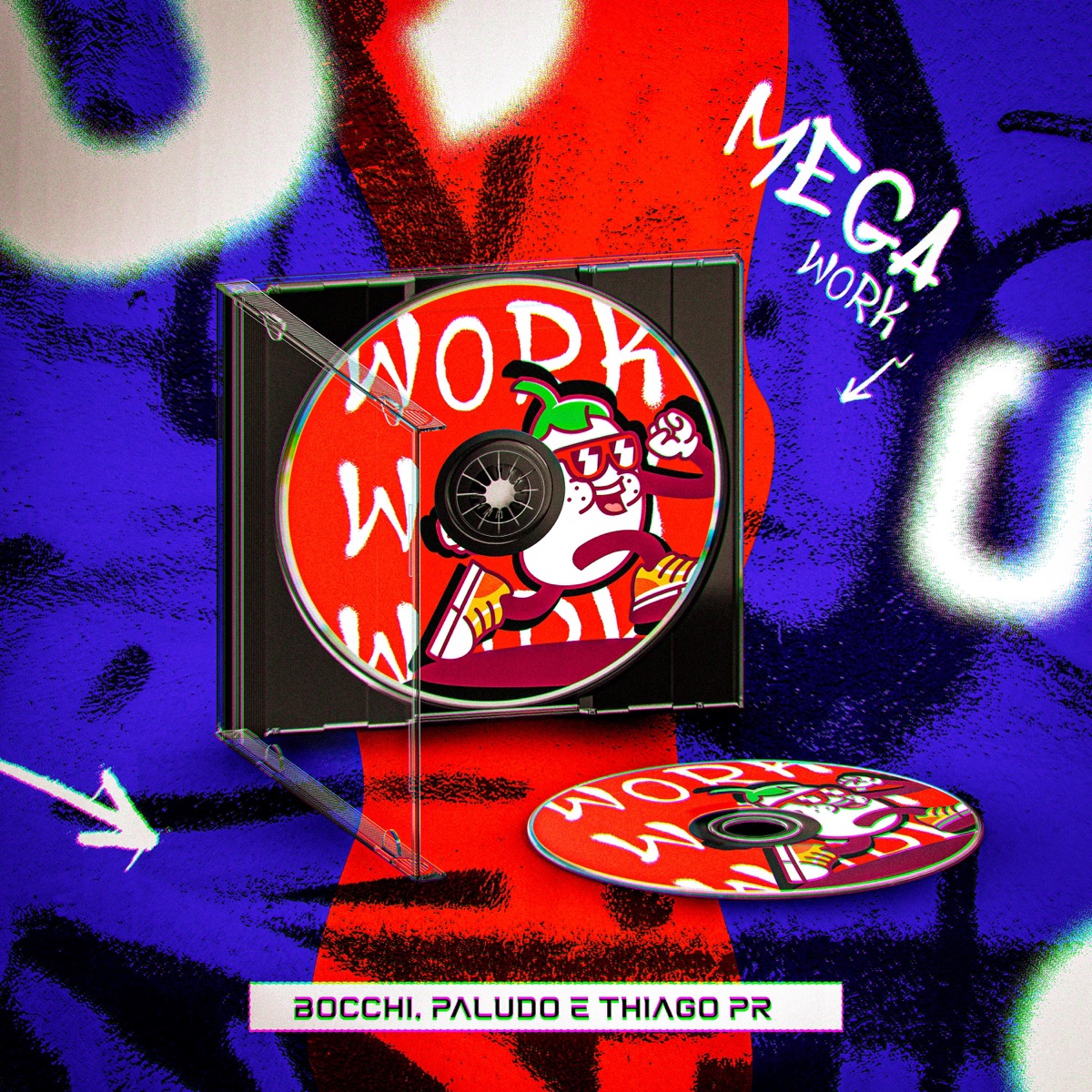 MEGA WORK - Single by DJ Bocchi, DJ Paludo & Dj Thiago PR album cover