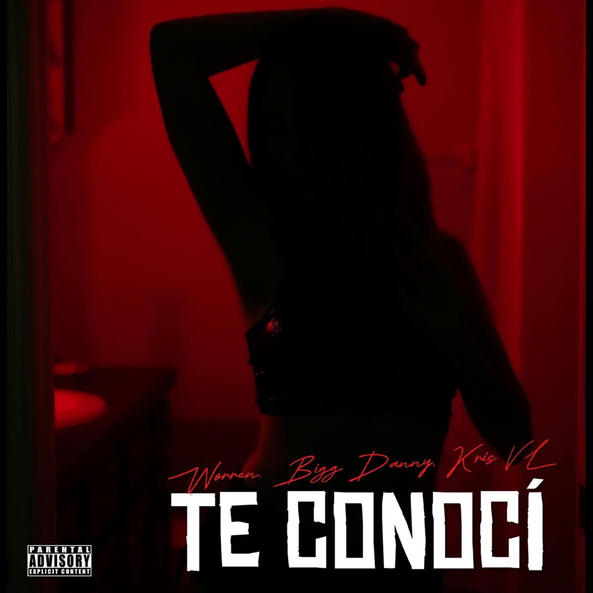 Te Conocí (feat. Hitz Records & Pty Audio) - Single by Worren, Bigg Danny & El Kris VL album cover