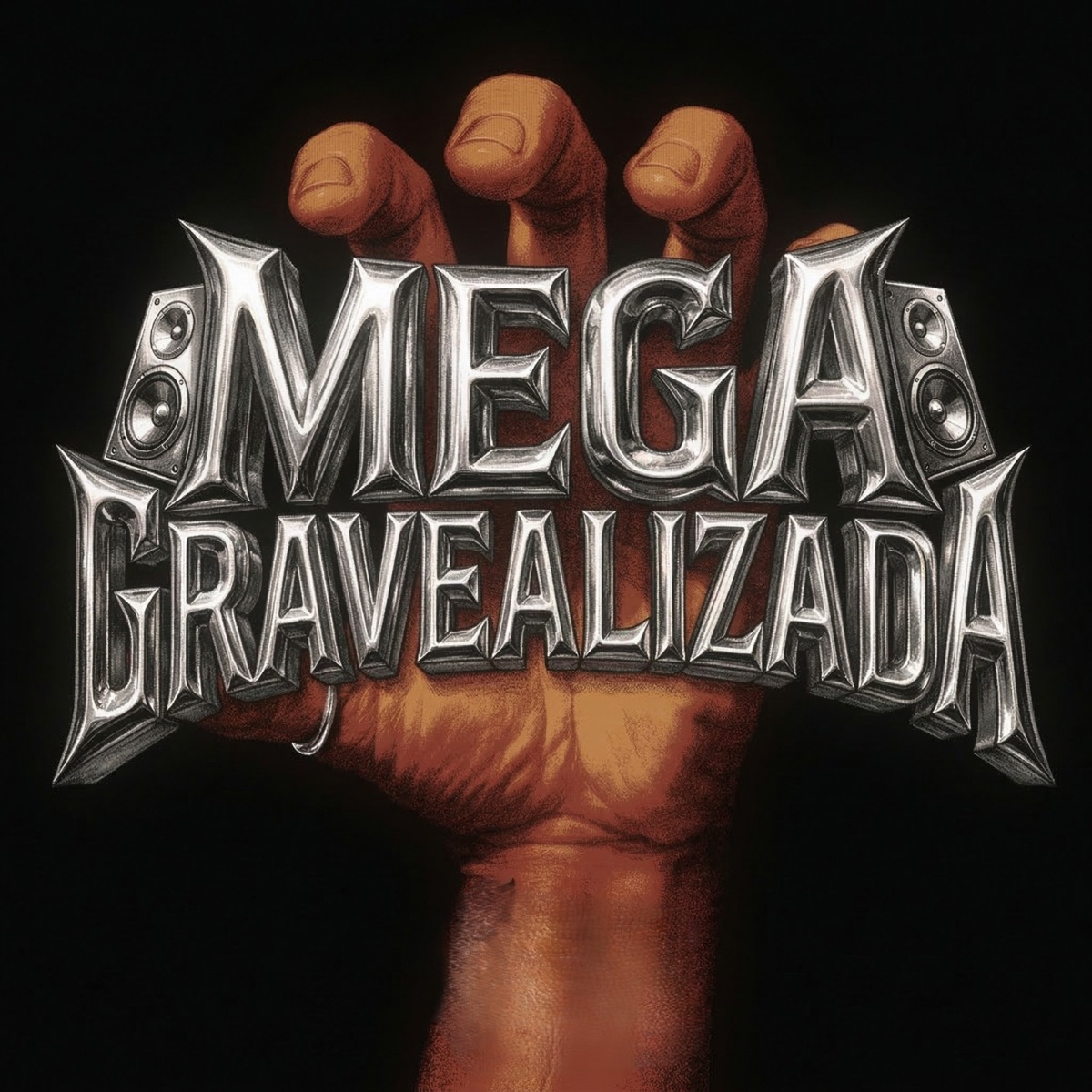 MEGA GRAVEALIZADA - Single by dj j7 do lz & Mc Zudo Boladão album cover