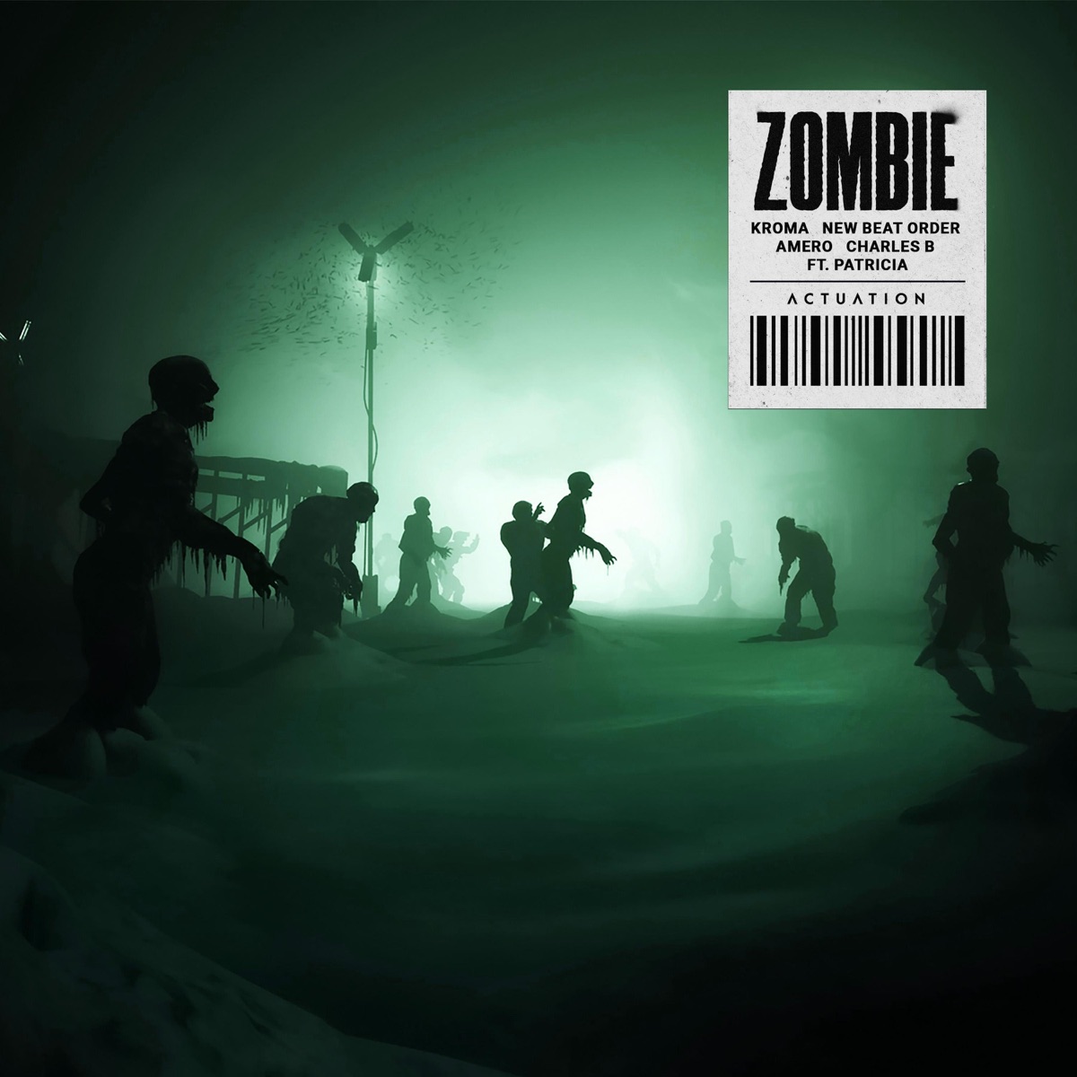 Zombie (feat. Patricia) - Single by KROMA, New Beat Order, Amero & Charles B album cover