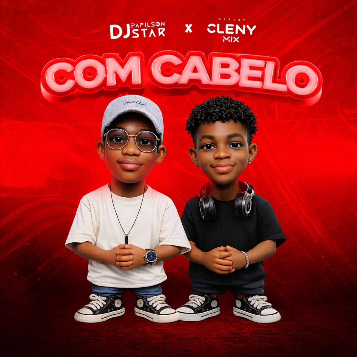 Com Cabelo - Single by DJ Papilson Star & DJ Cleny Mix album cover