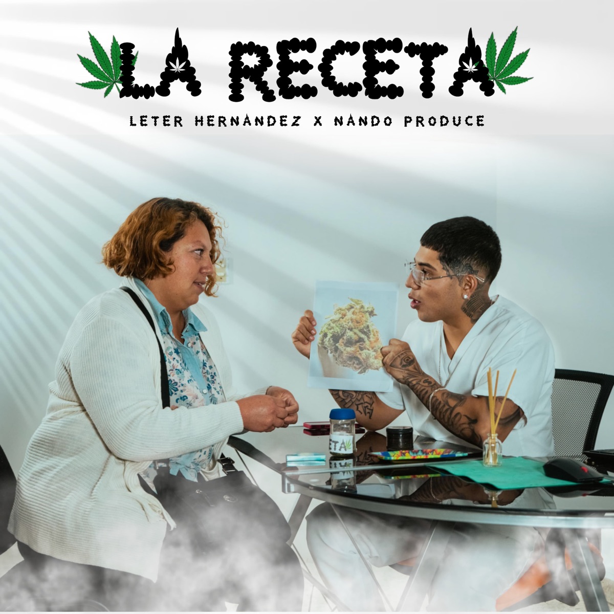 La Receta (feat. Nando Produce) - Single by Leter Hernandez album cover