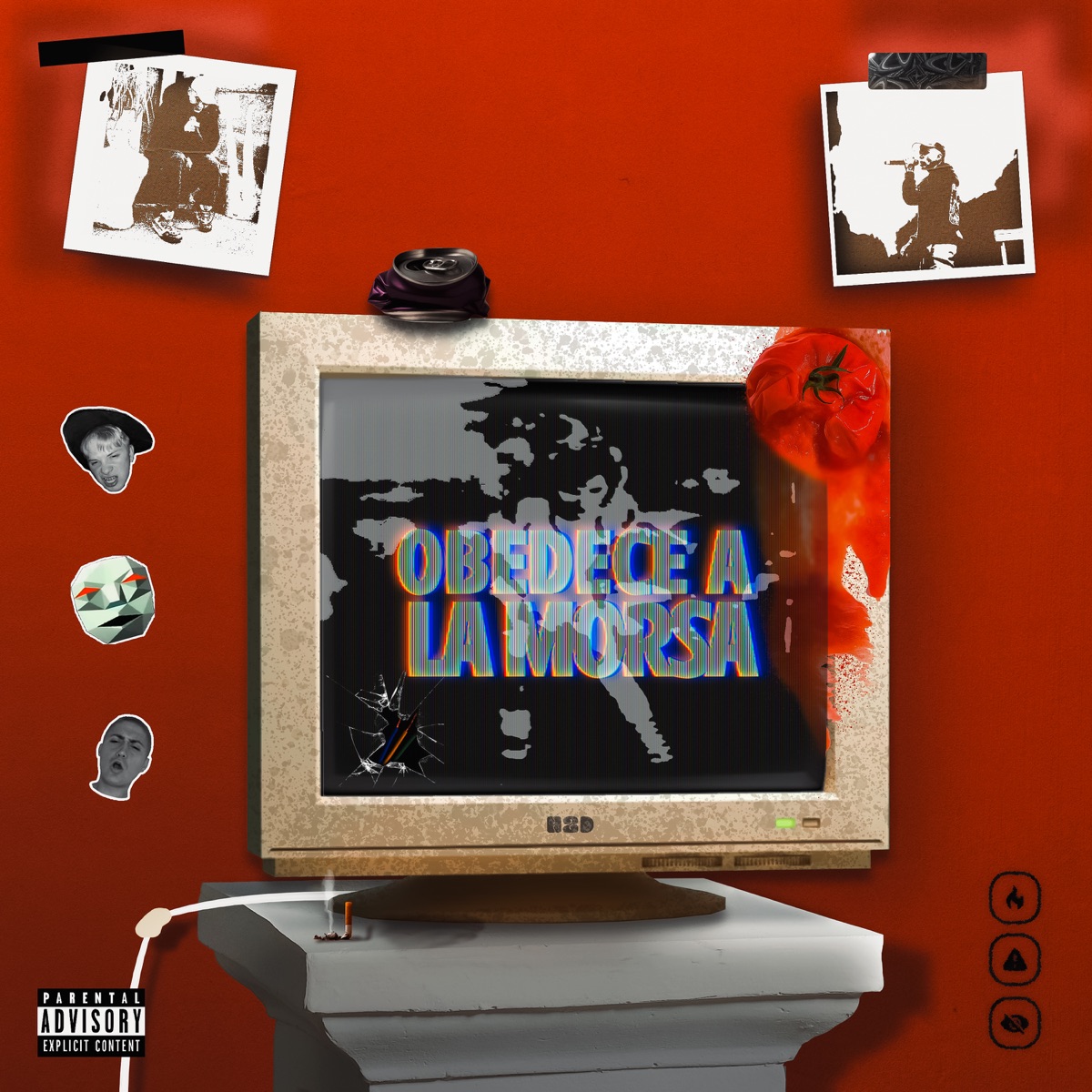Obedece a la Morsa - Single by Nocauto, Wiki Diss, $lum & prod doncella album cover