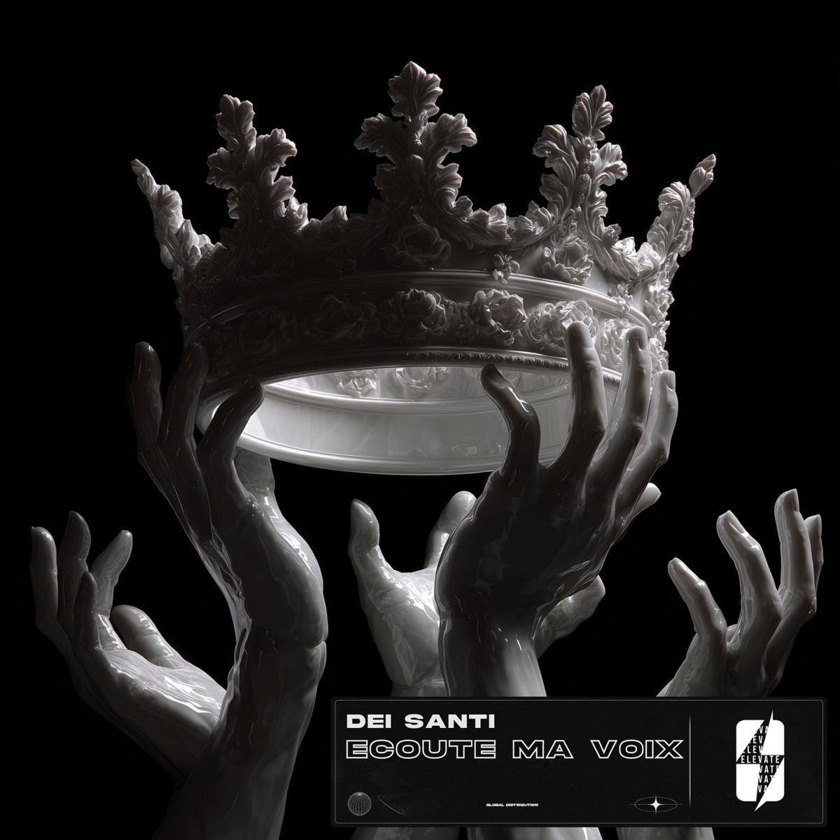 ECOUTE MA VOIX - Single by Dei Santi album cover