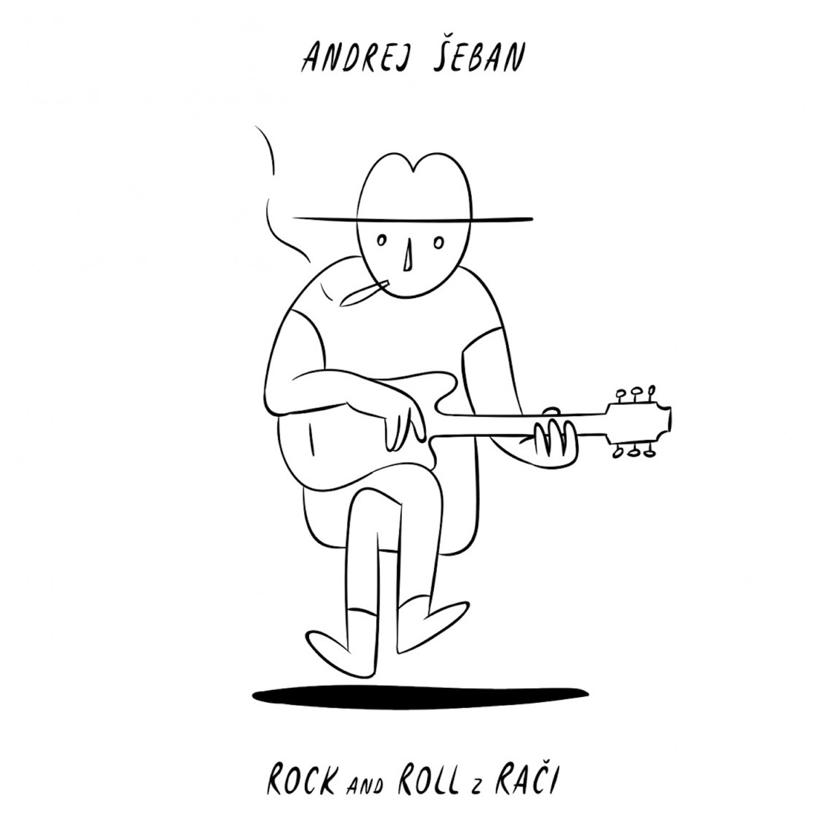 Rock and roll z rači by Andrej Šeban album cover
