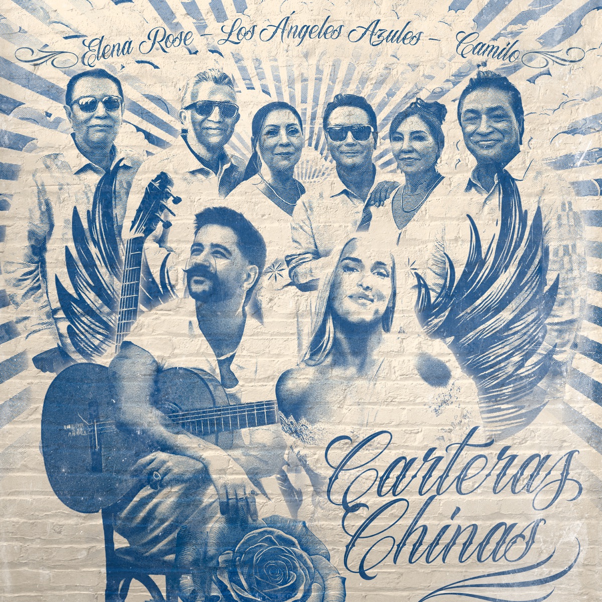 Carteras Chinas - Single by ELENA ROSE, Camilo & Los Ángeles Azules album cover