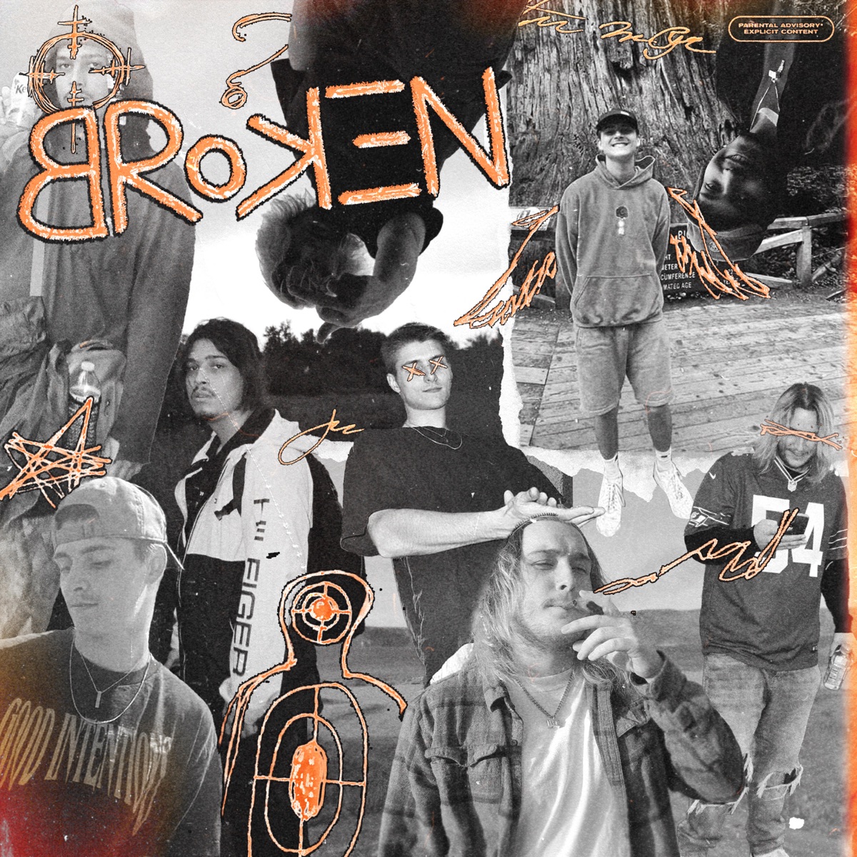 Broken - Single by Dont Cry Please & JayFive 6 album cover
