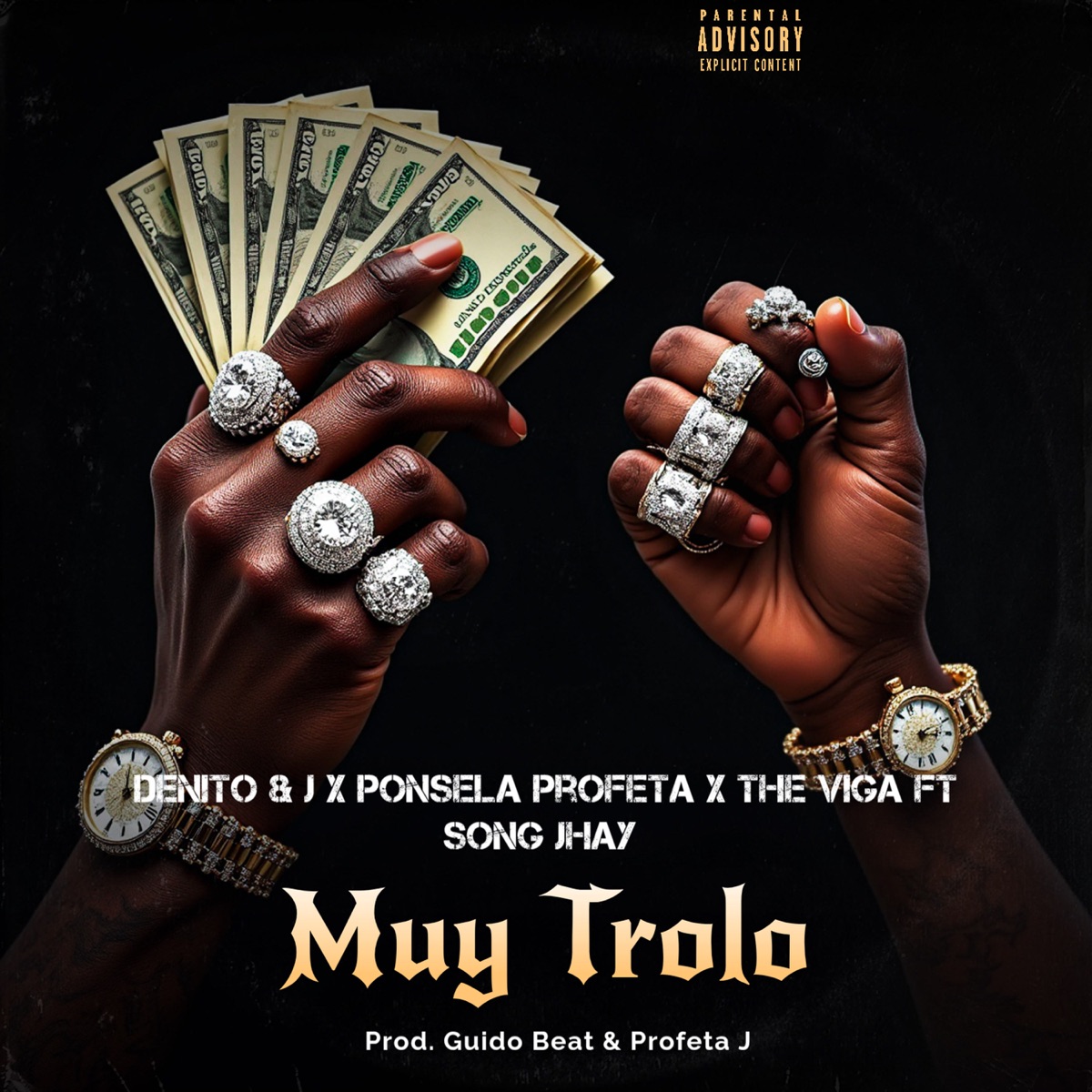 Muy trolo (feat. Song Jhay) - Single by Denito & J, Ponsela Profeta & The Viga album cover