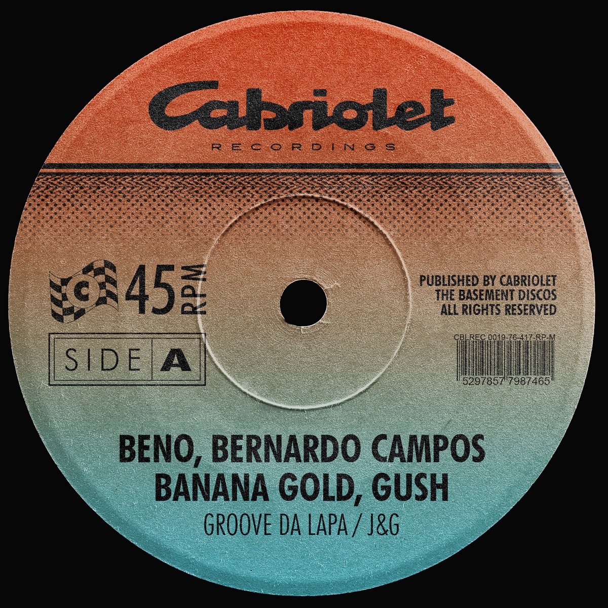 Groove da Lapa / J&G - Single by BENO, Bernardo Campos, Banana Gold & Gush album cover