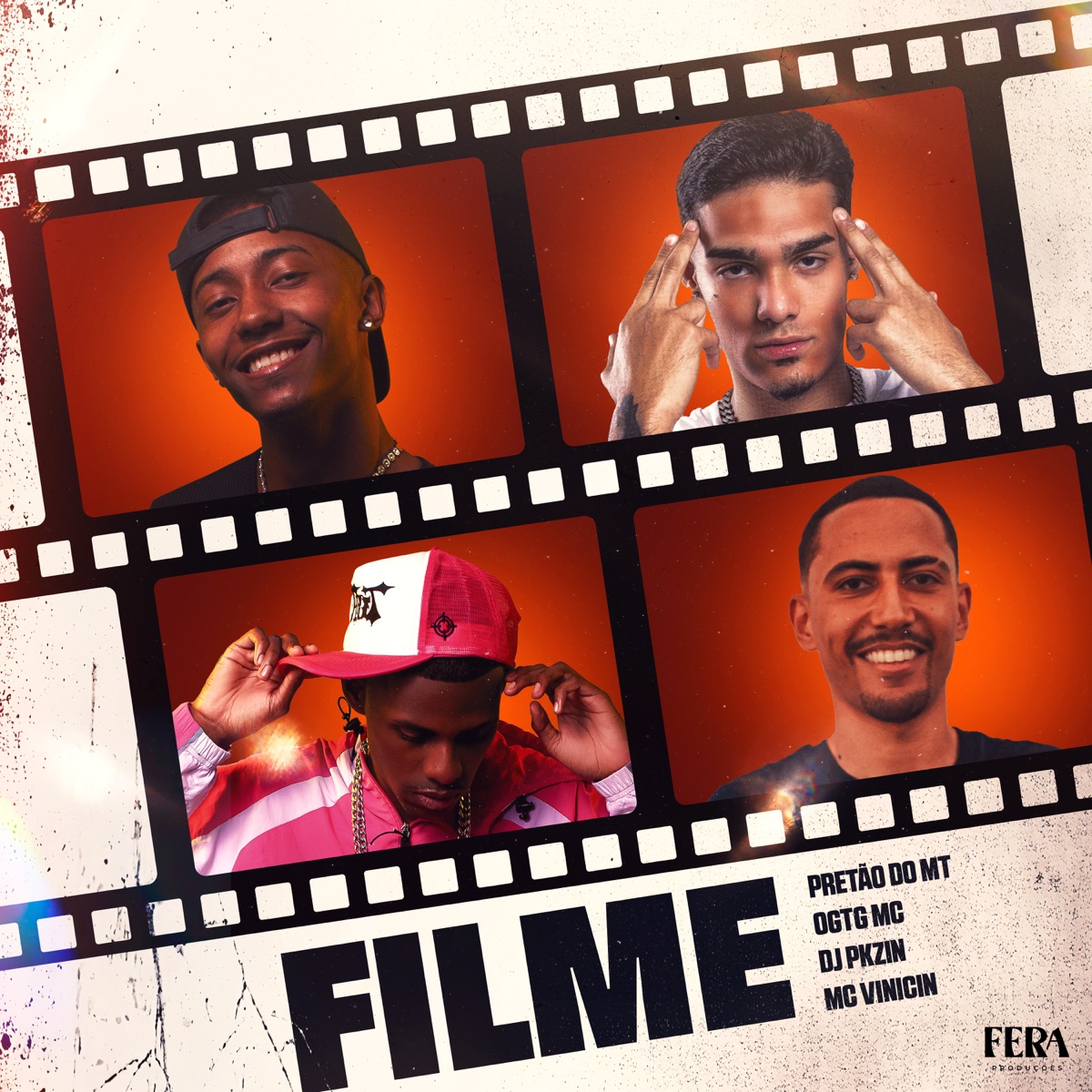Filme (feat. Dj Pkzin) - Single by Pretão do Mt, OGTG MC & MC Vinicin album cover