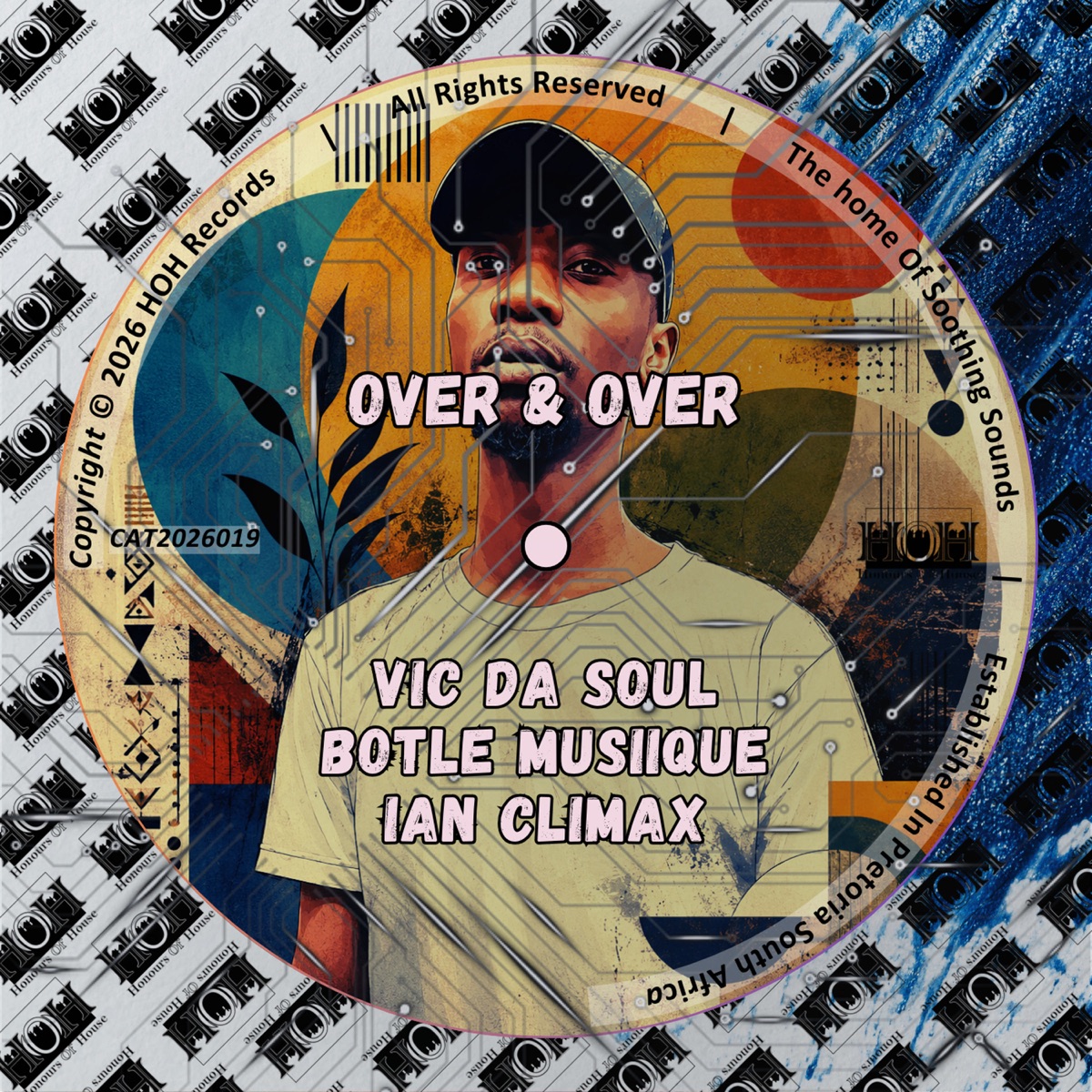 Over & Over - Single by Vic Da Soul, Botle MusiiQue & Ian Climax album cover