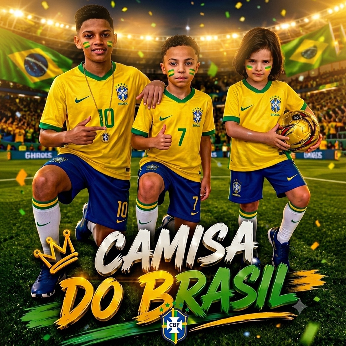 Camisa do Brasil - Single by Menor Kaue, HP chavão & Mc Isaac album cover