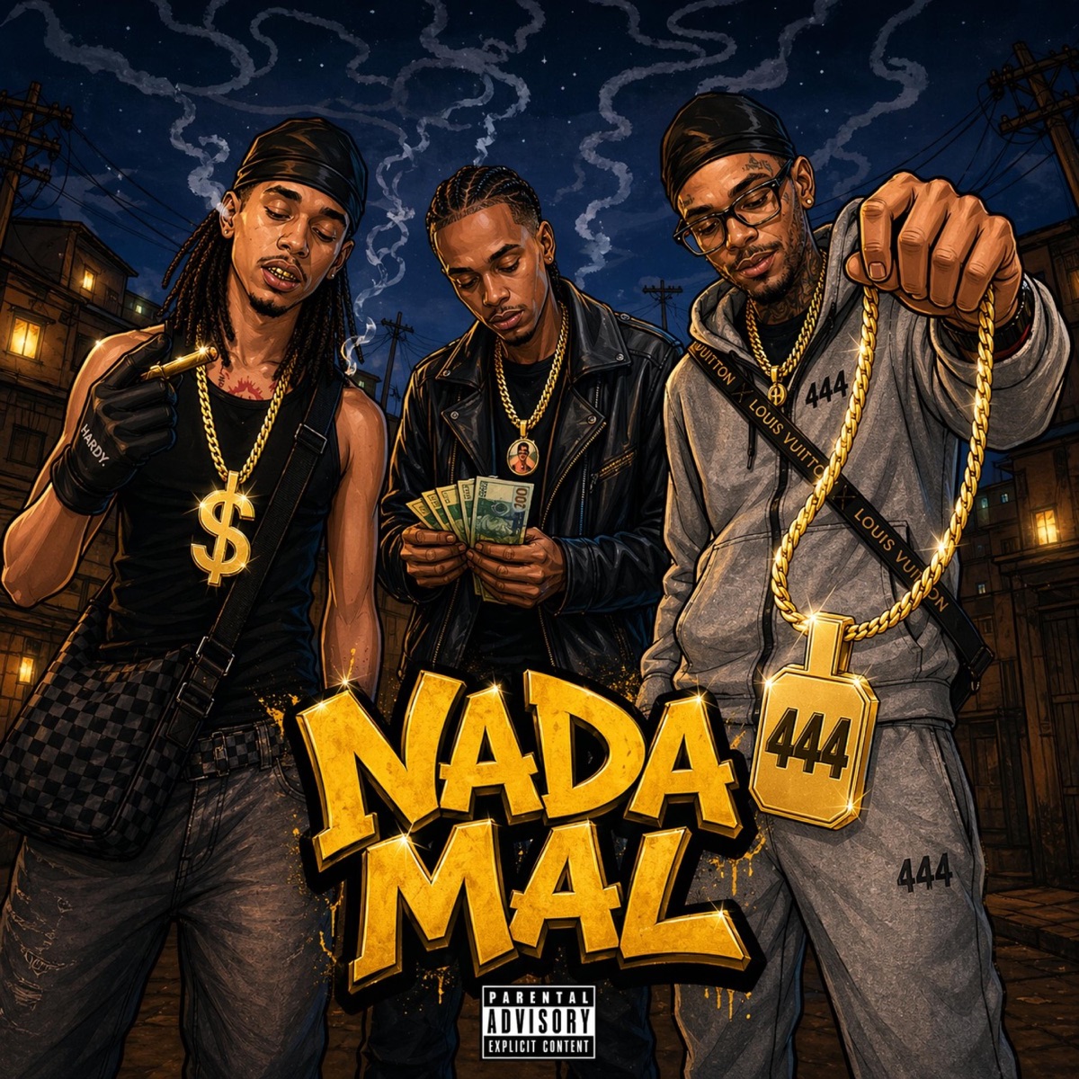 NADA MAL (feat. OGMECBABY, Delatorvi & Rb Alves) - Single by Cheetusthekidd album cover