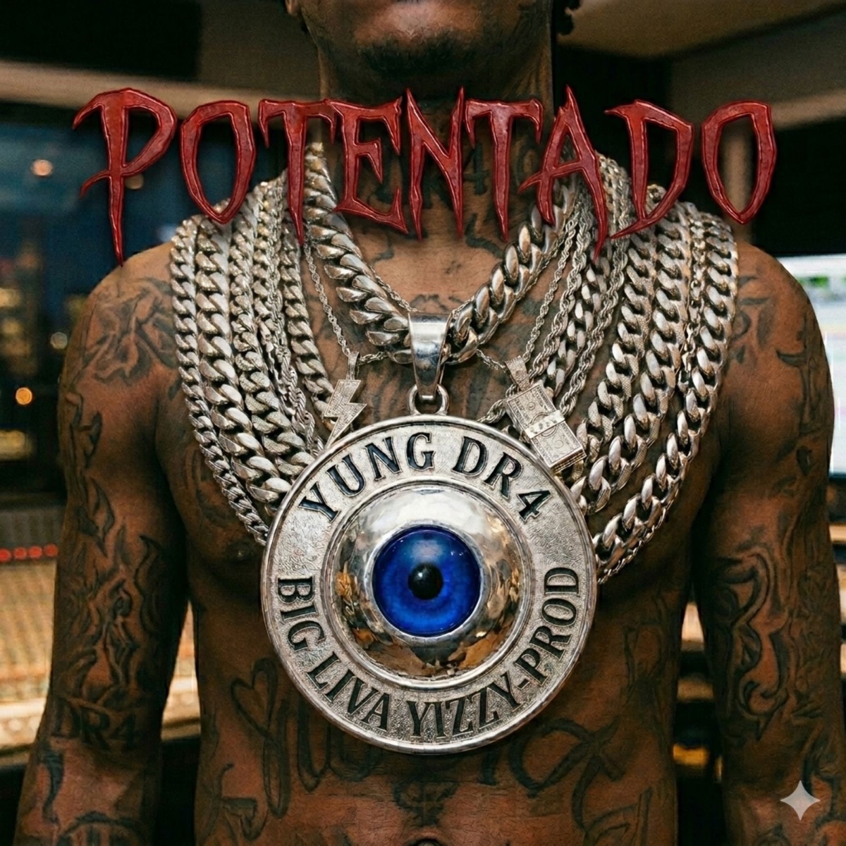 Potentado - Single by Yizzy - prod, Big Liva & Yung Dr4 album cover