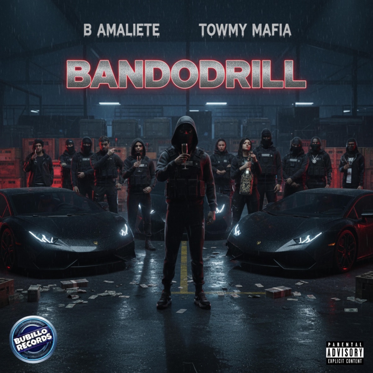 BandoDrill - Single by B Amaliete & Towmy Mafia album cover