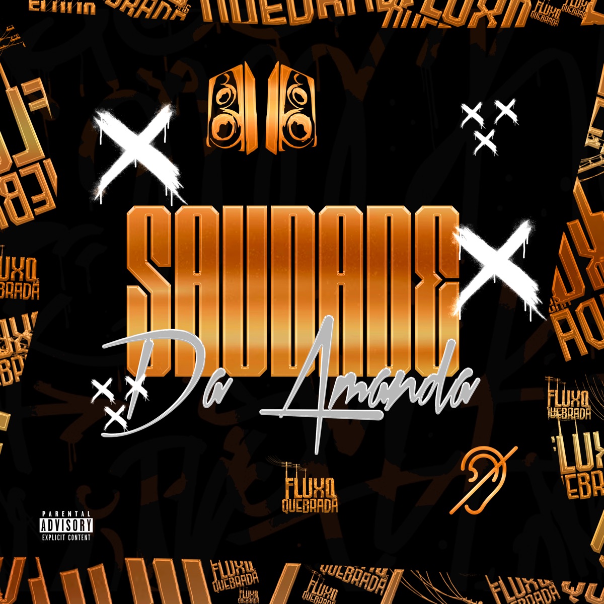 Saudade da Amanda - Single by DJ RICKY & MC Renatinho Falcão album cover