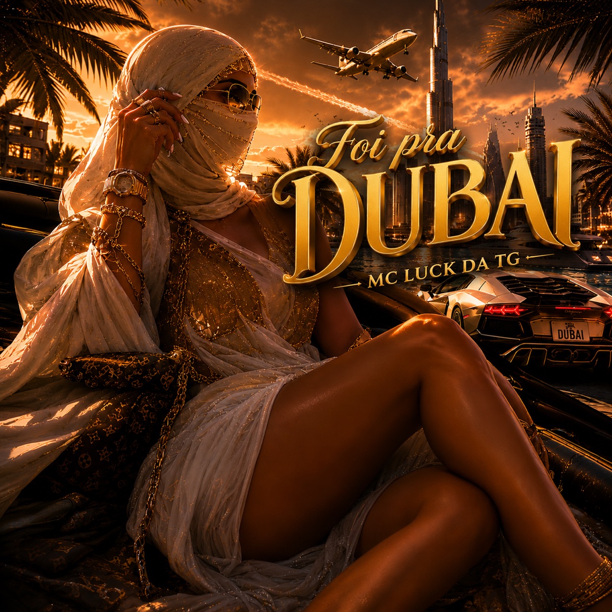 Foi pra Dubai - Single by Mc luck da tg album cover