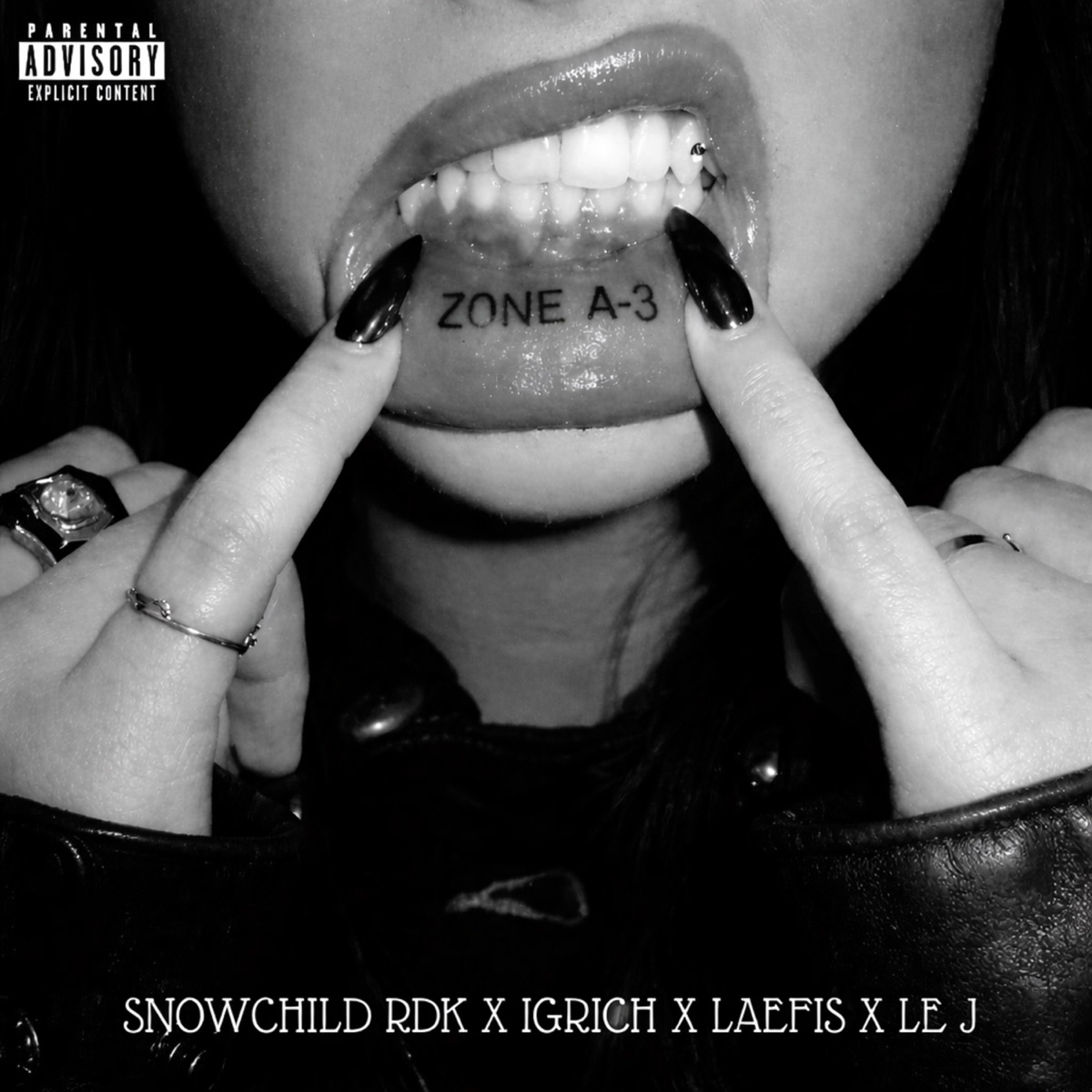 ZONE A-3 (feat. Igrich, LAEFIS & Lê J) - Single by SNOWCHILD RDK album cover