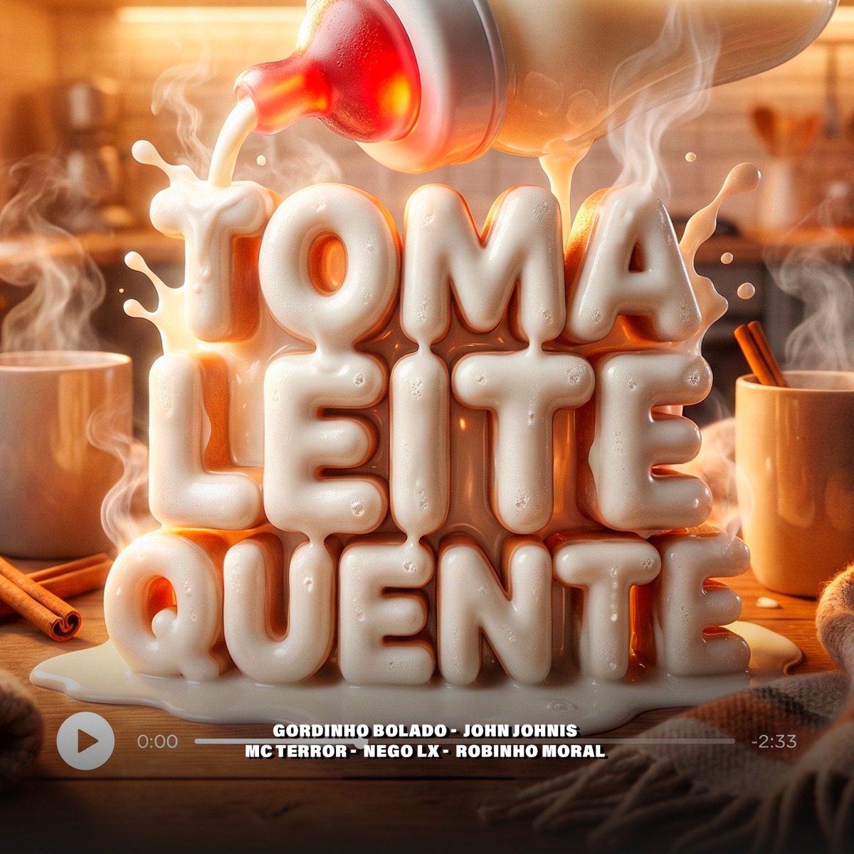 Toma Leite Quente (feat. Robinho Moral) - Single by Gordinho Bolado, Mc Terror, John Johnis & Nego Lx album cover