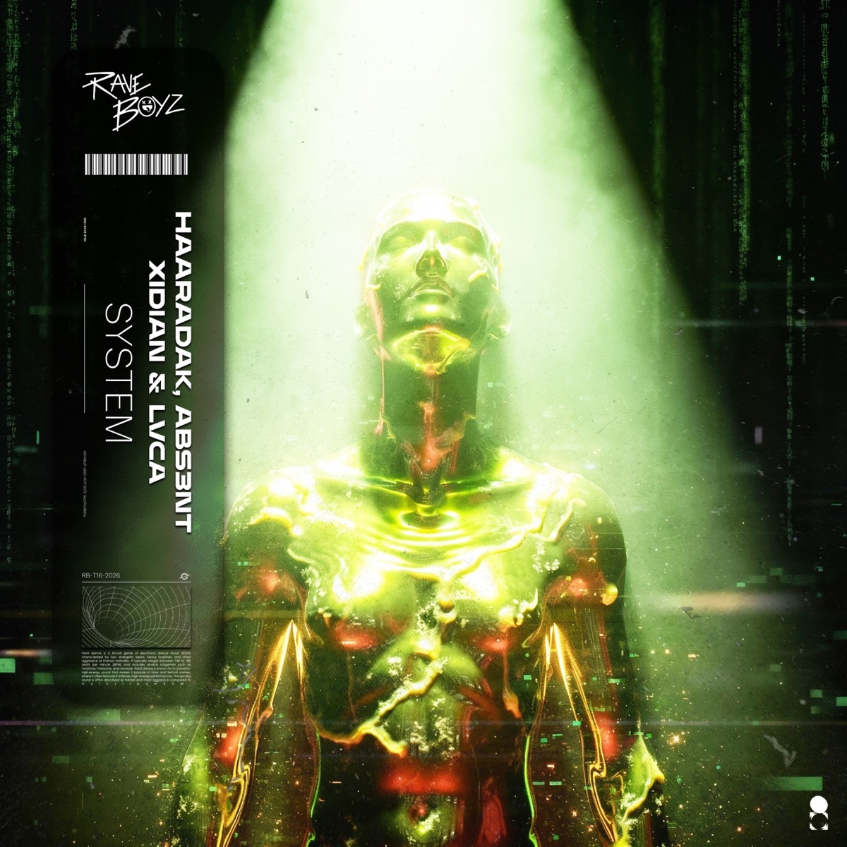 System - Single by Haaradak, Abs3nt, Xidian & LVCA album cover