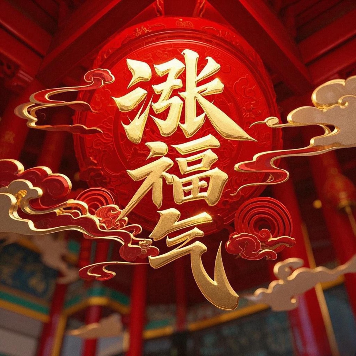 涨福气 - Single by 柳李 Atom Panda, Lucas Lee, 柳颜希 & 李懿纯 album cover