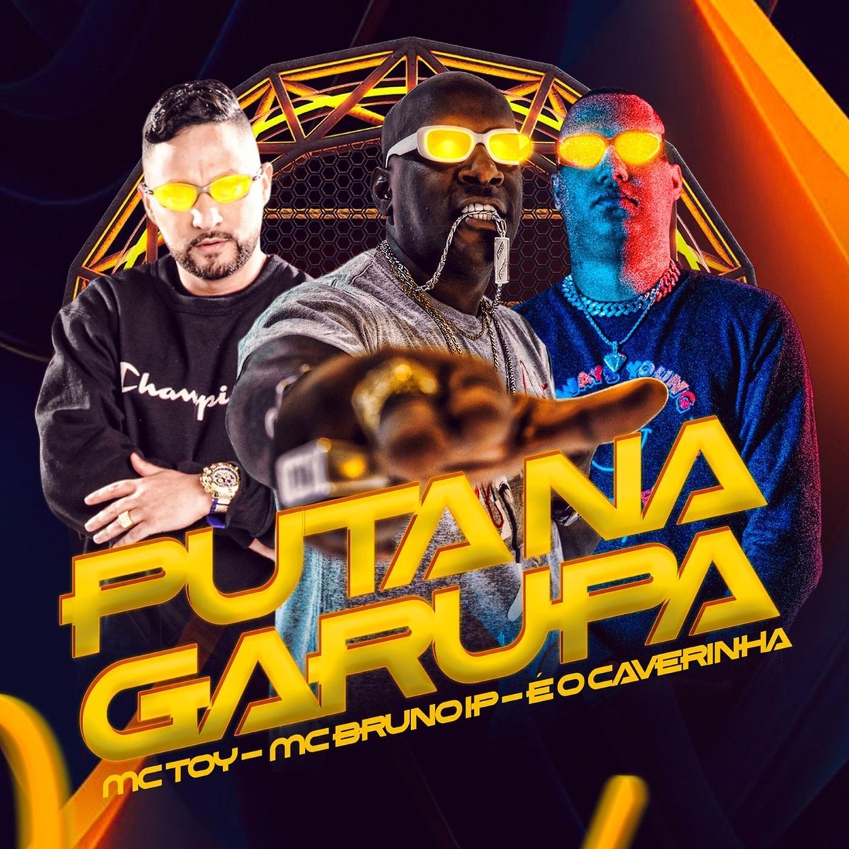 Puta na Garupa - Single by MC Bruno IP, mc toy & É O CAVERINHA album cover