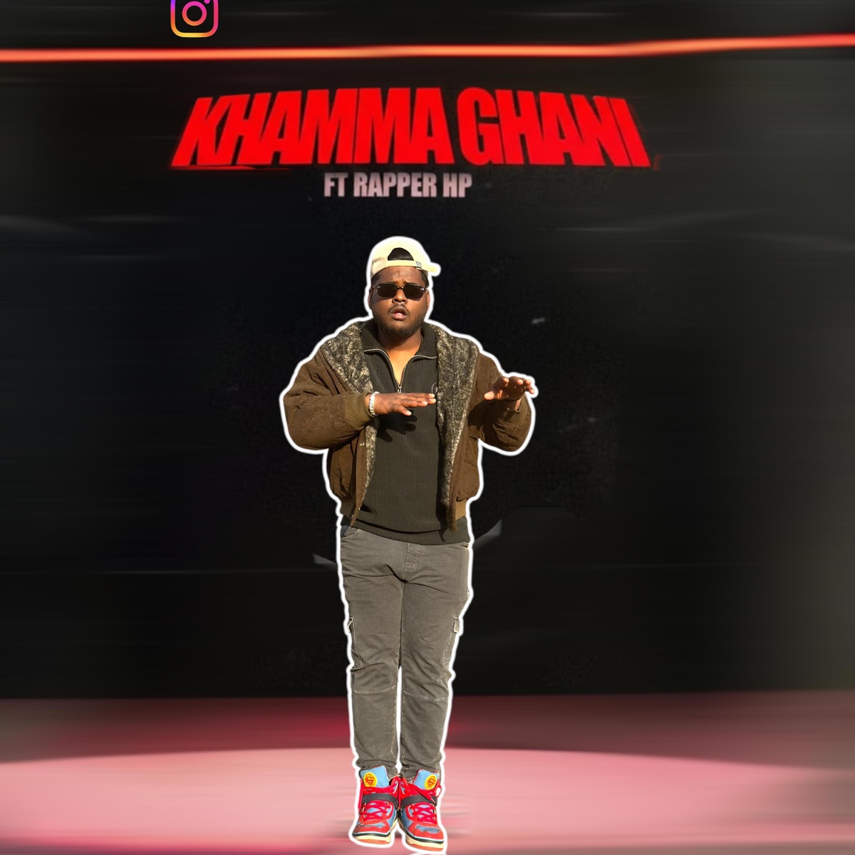 KHAMMA GHANI (feat. RAPPER HP, THE UD & Aadduz) - Single by Saga gang album cover